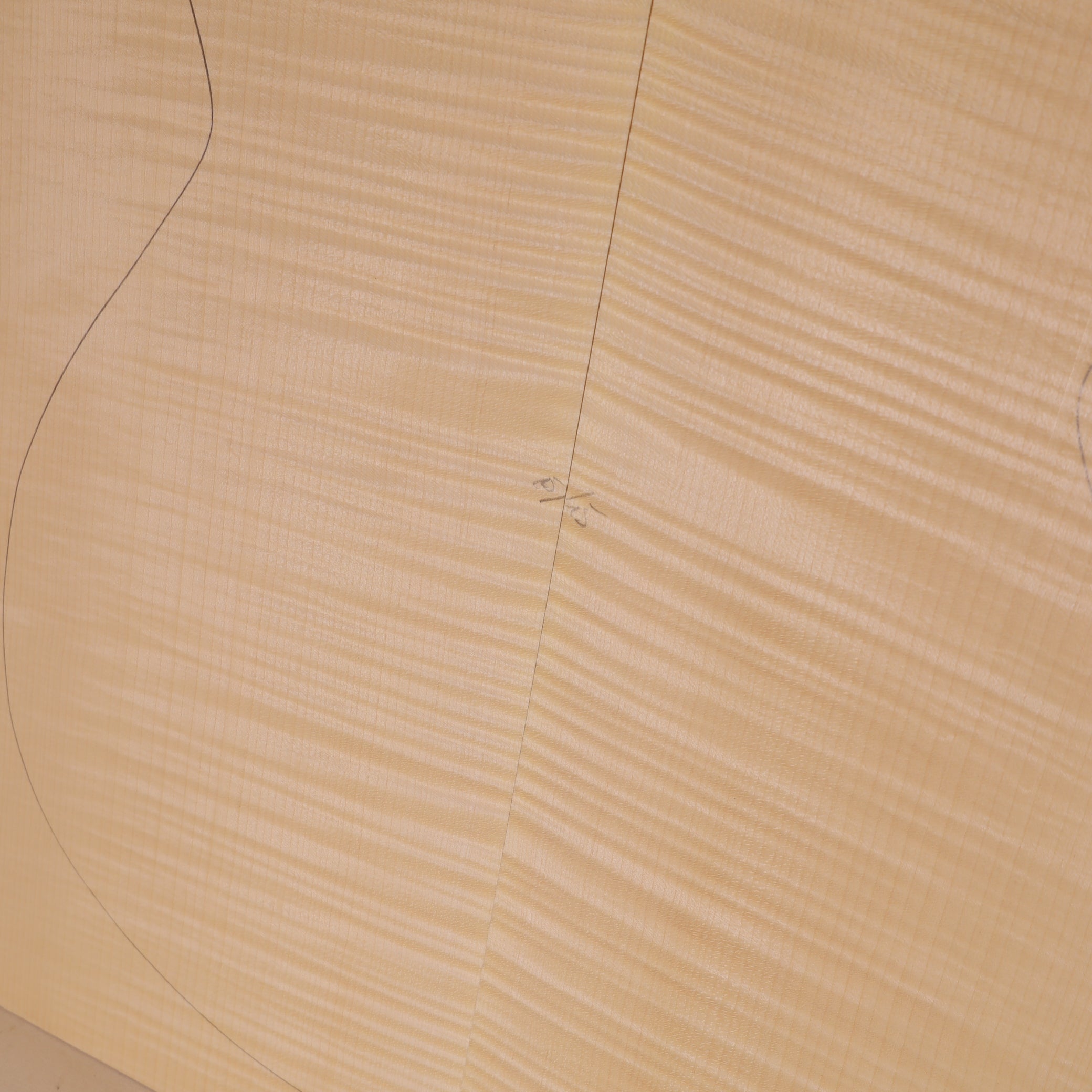 Ahorn Set (Boden/Zargen) für klassische Gitarre AAA (Nr. 2022)