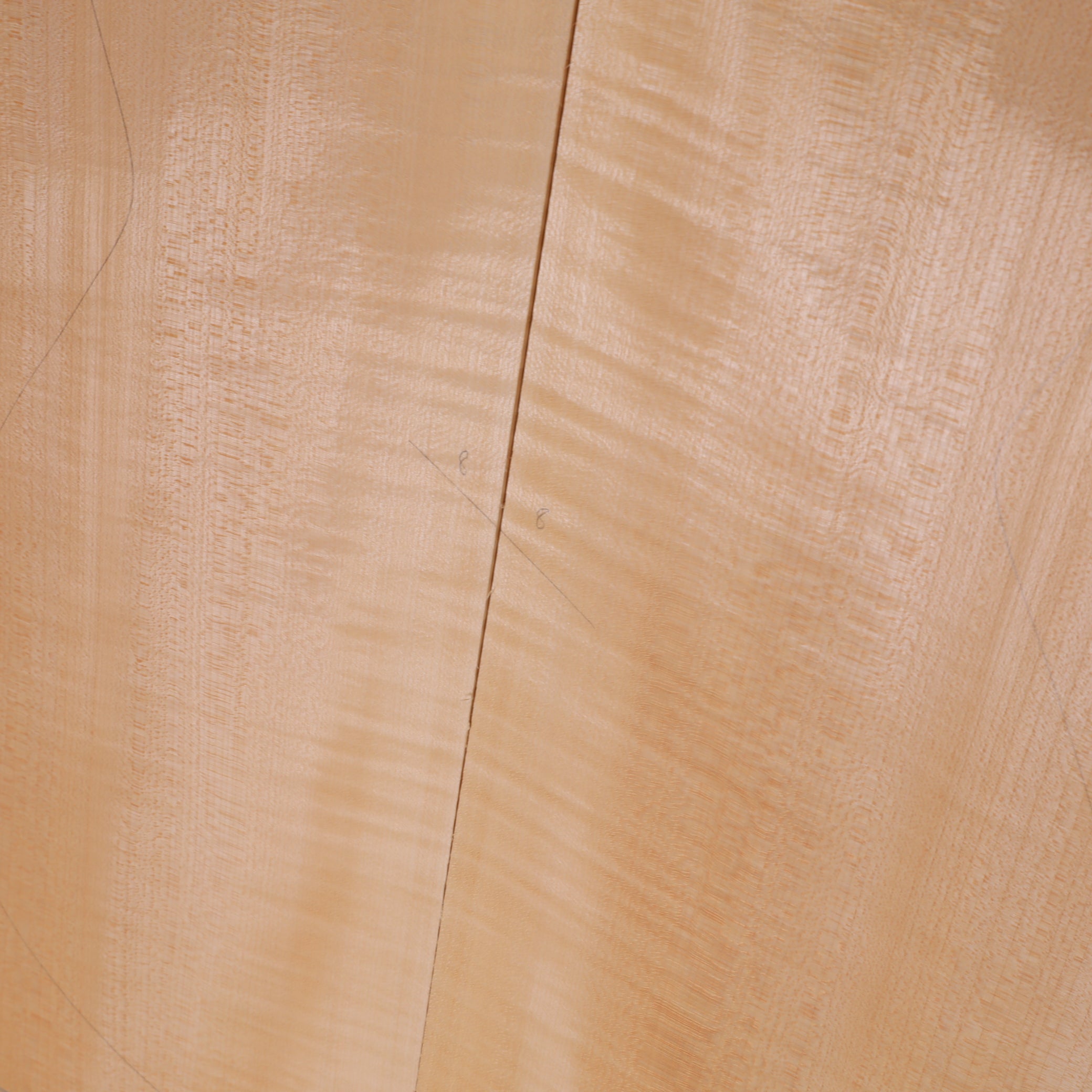 Ahorn Set (Boden/Zargen) für klassische Gitarre A (Nr. 2024)