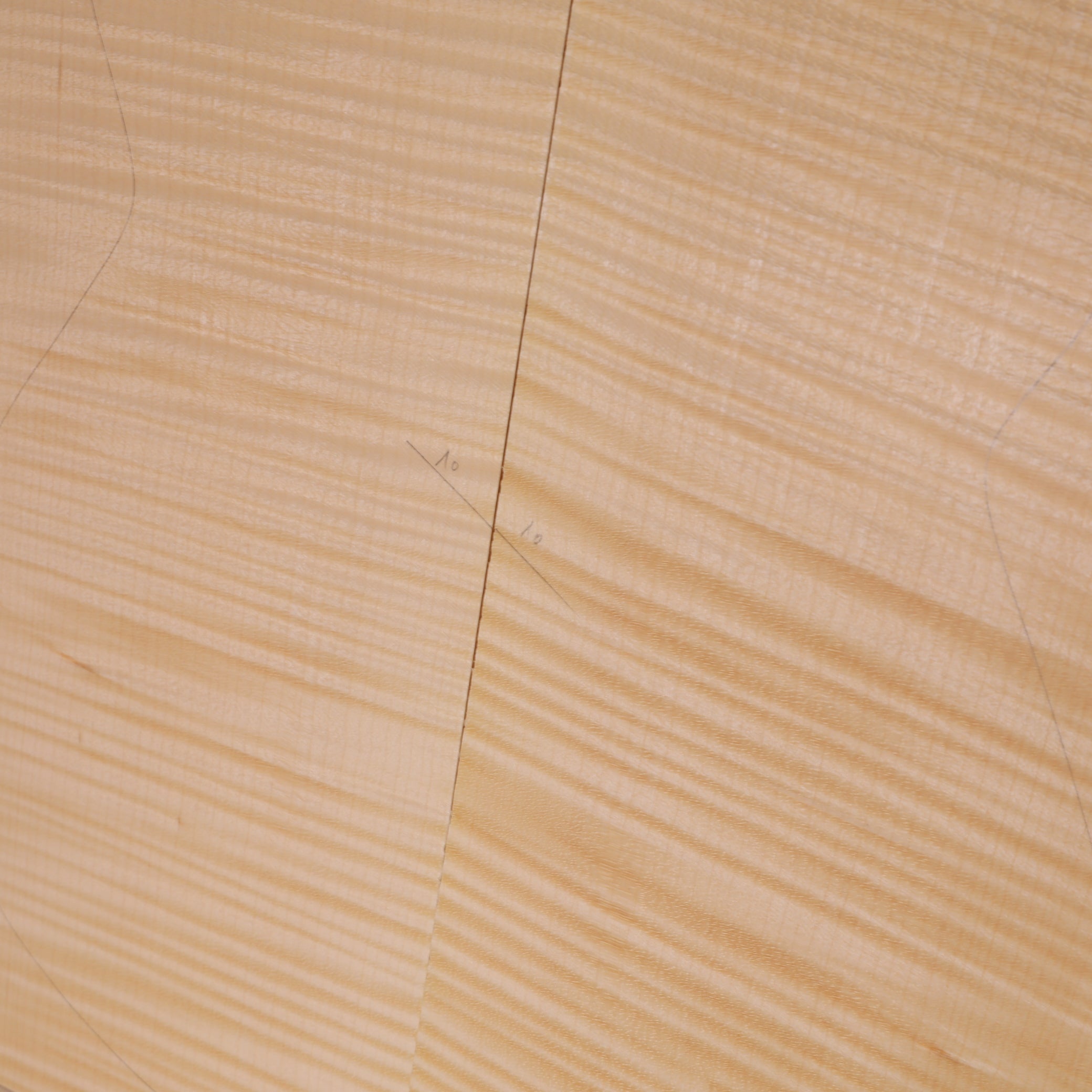 Ahorn Set (Boden/Zargen) für klassische Gitarre AA (Nr. 2027)