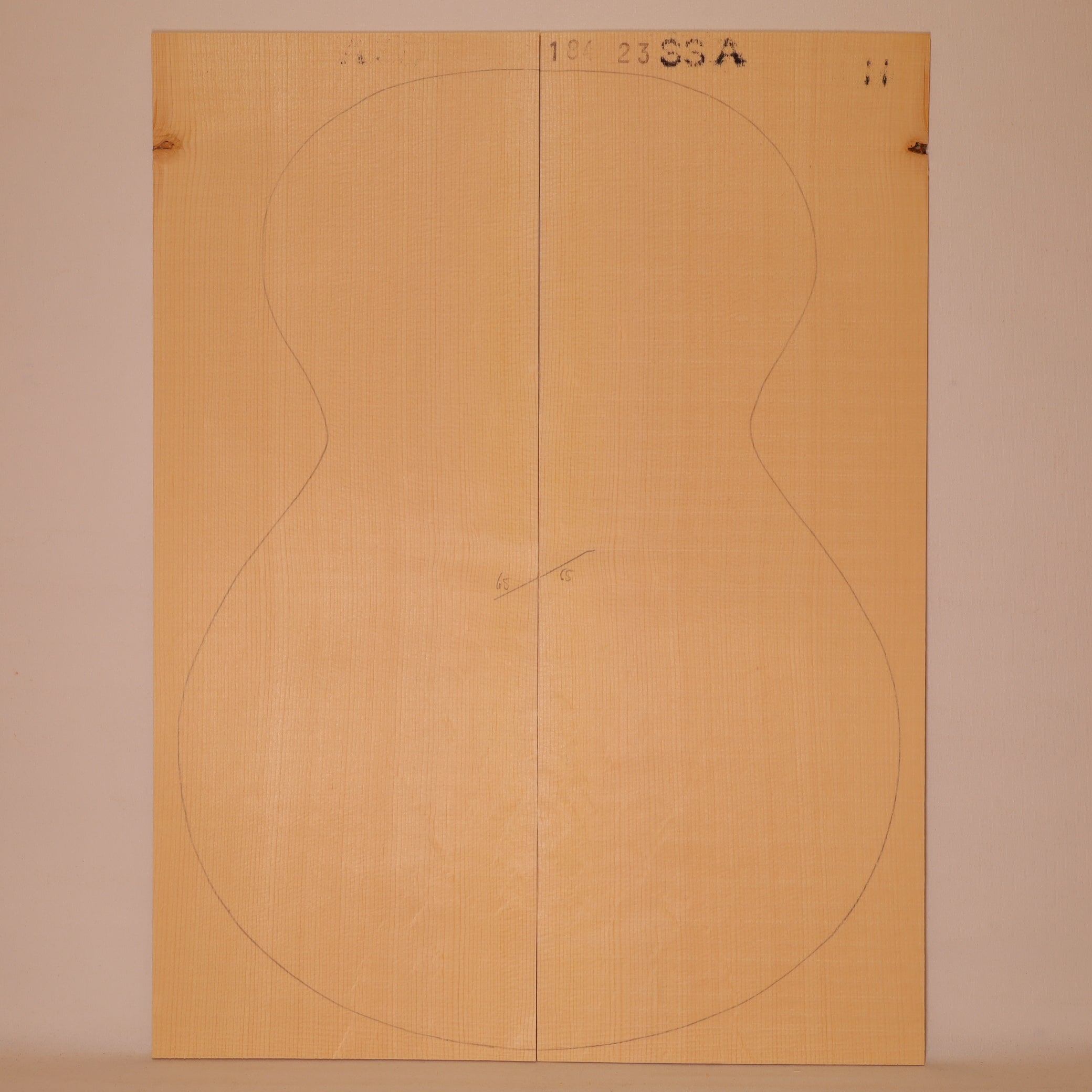BUNDLE 5x Spruce Tops for Steel String Guitar A (no. 2240)