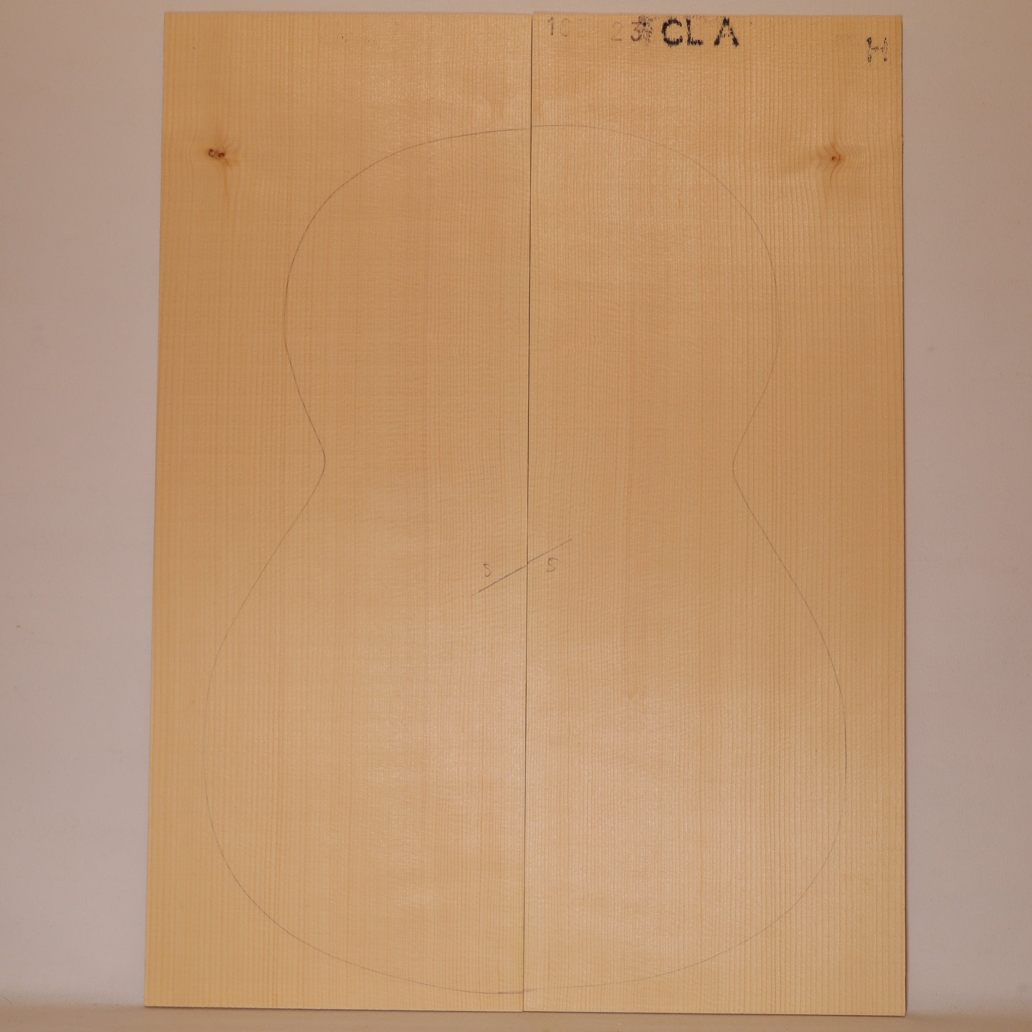 BUNDLE 5x Spruce Tops for Classical Guitar A (no. 2245)