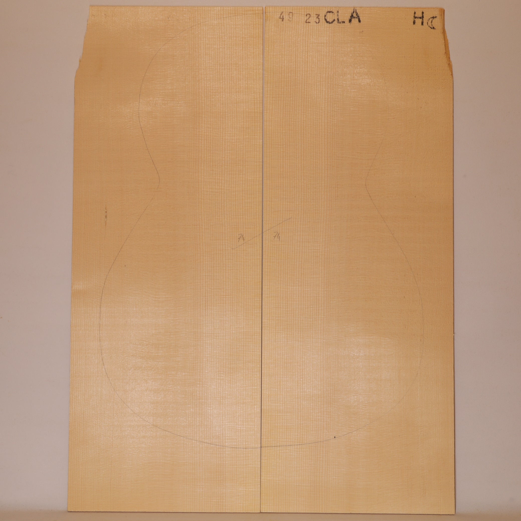 BUNDLE 5x Spruce Tops for Classical Guitar A (no. 2245)