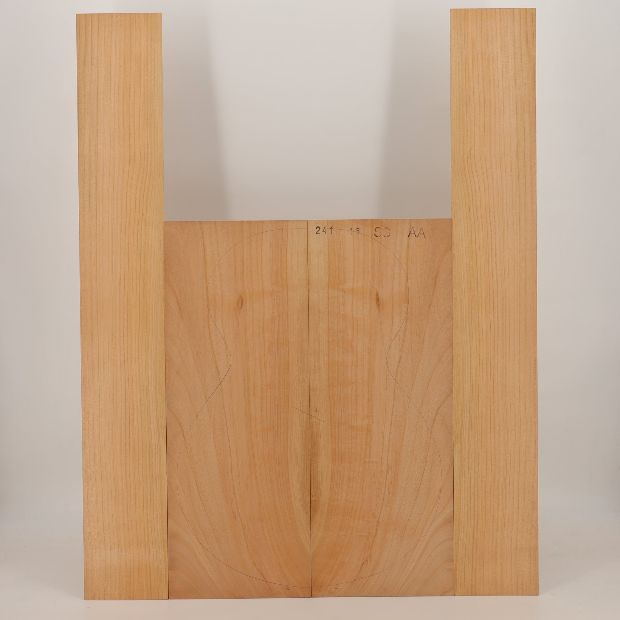 Cherry tree Set (Back/Sides) for Steelstring Guitar AA (no. 2387)