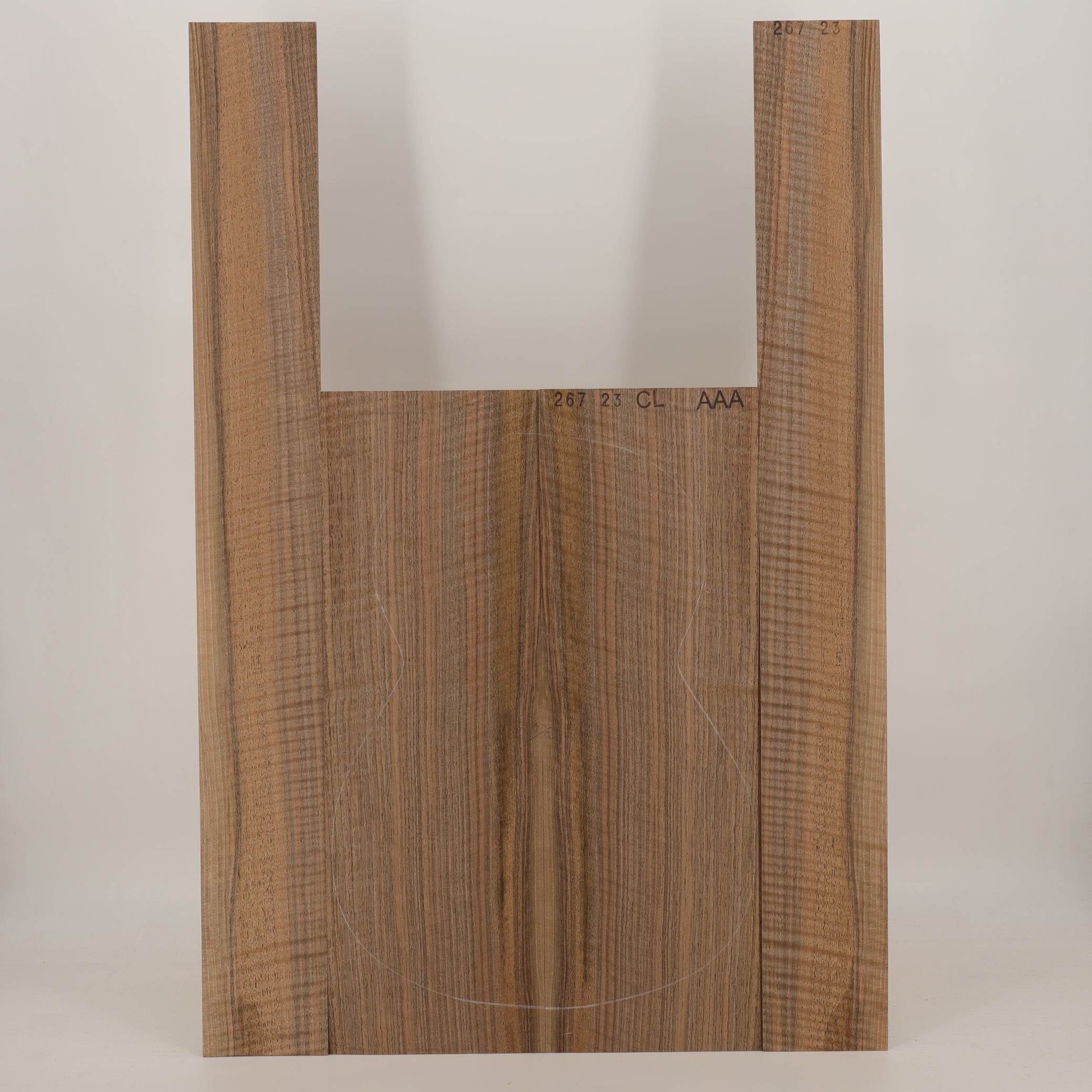 Walnut Set (Back/Sides) for Classical Guitar AAA (no. 2408)
