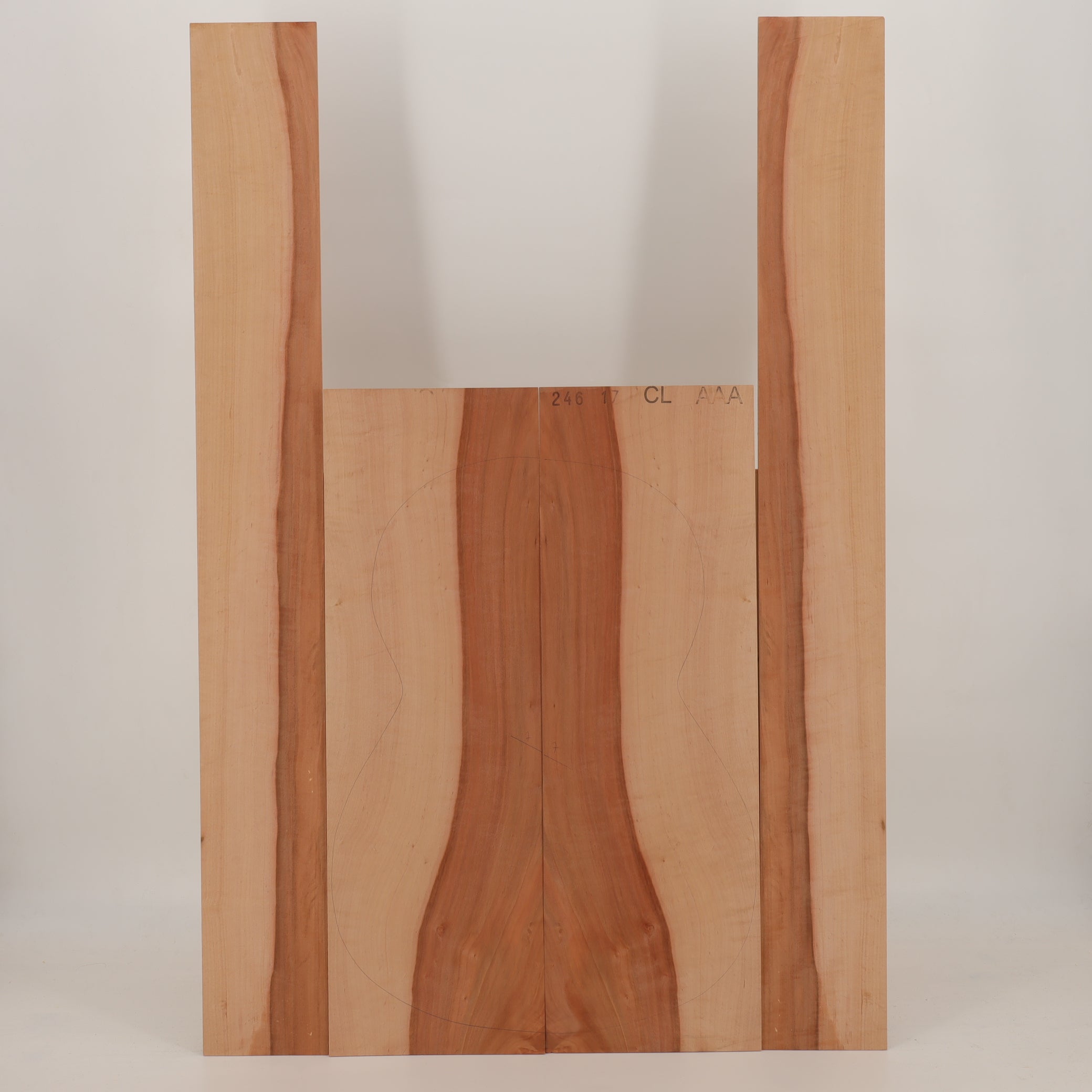 Pear Set (Back/Sides) for Classical Guitar AAA (no. 2414)