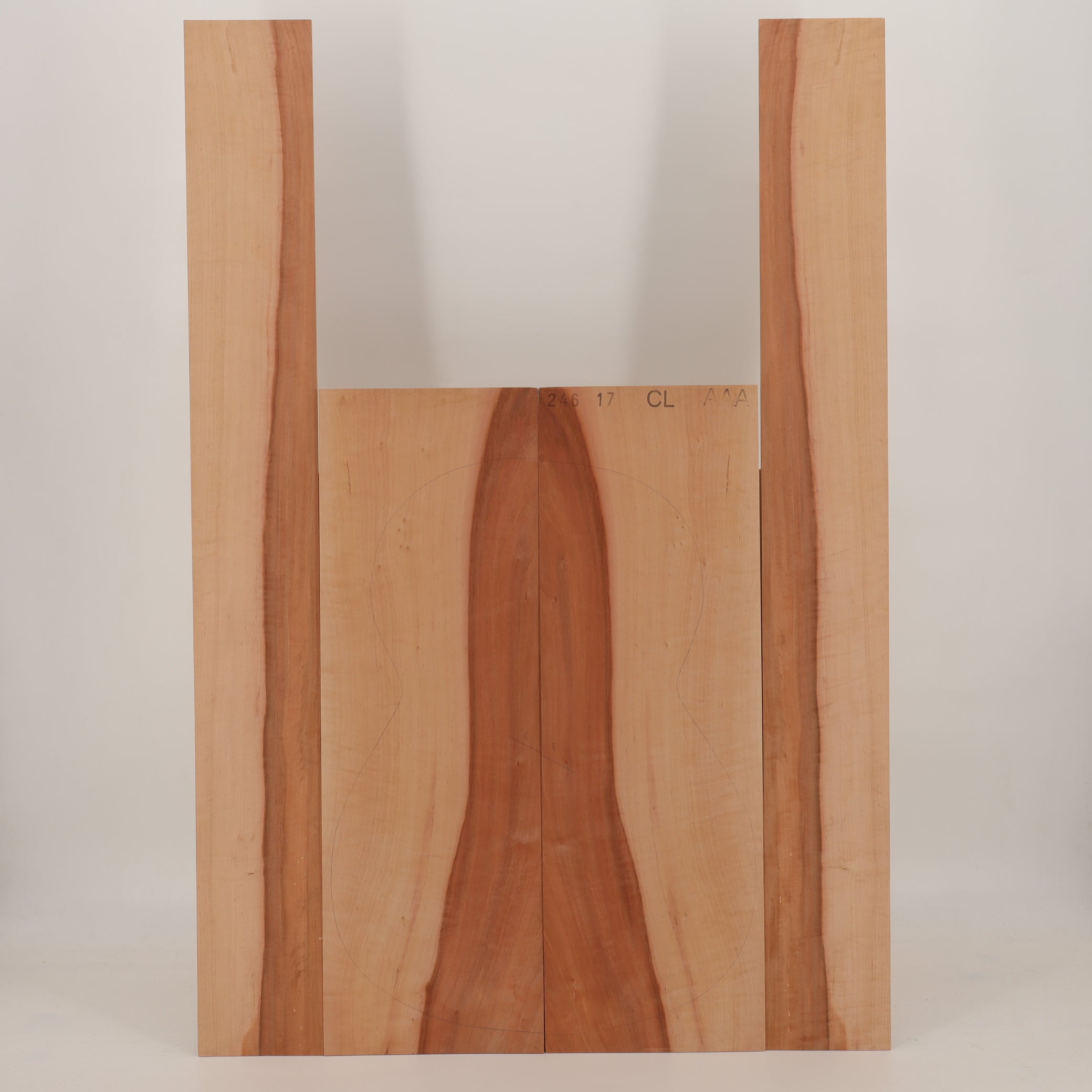 Pear Set (Back/Sides) for Classical Guitar AAA (no. 2415)