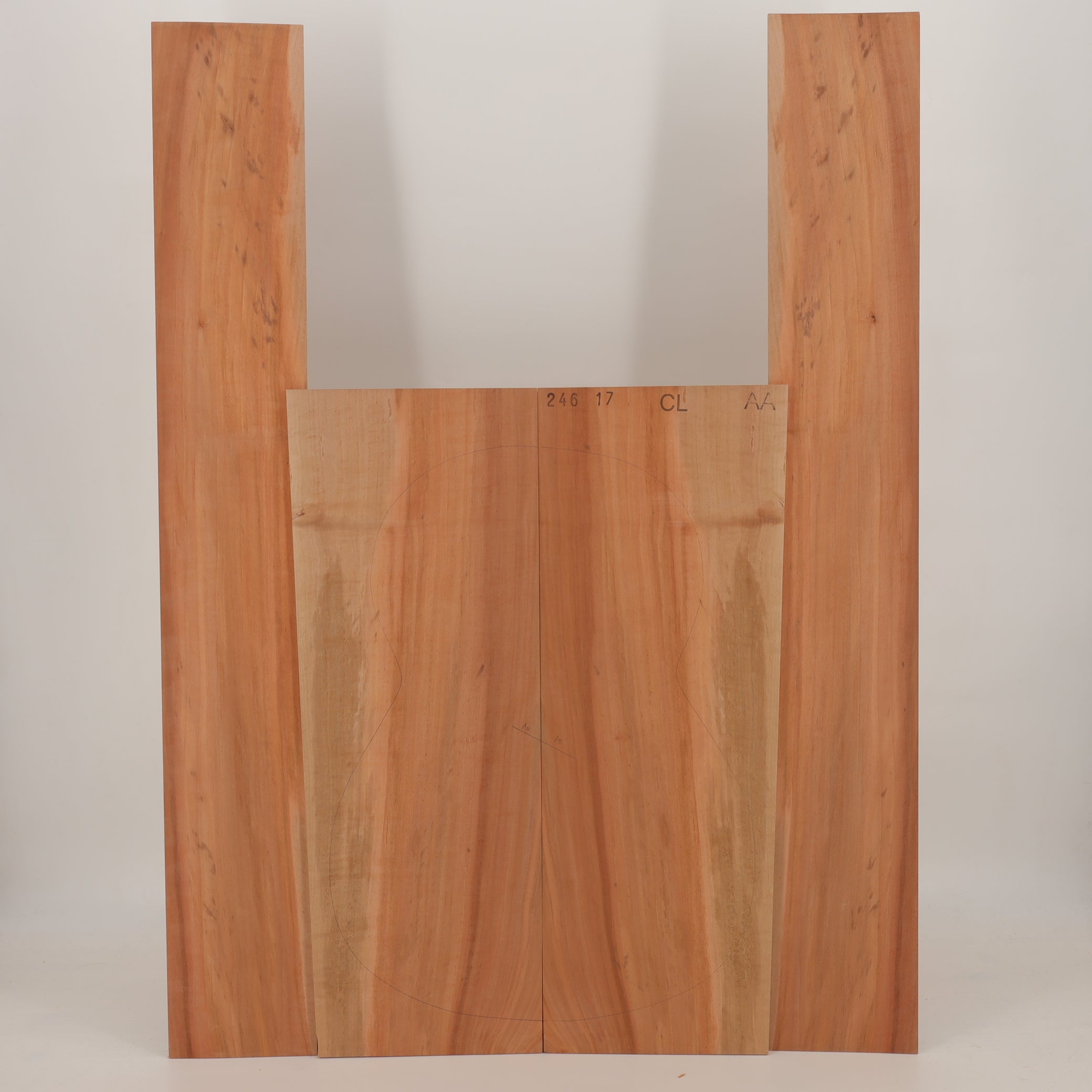 Pear Set (Back/Sides) for Classical Guitar AA (no. 2422)