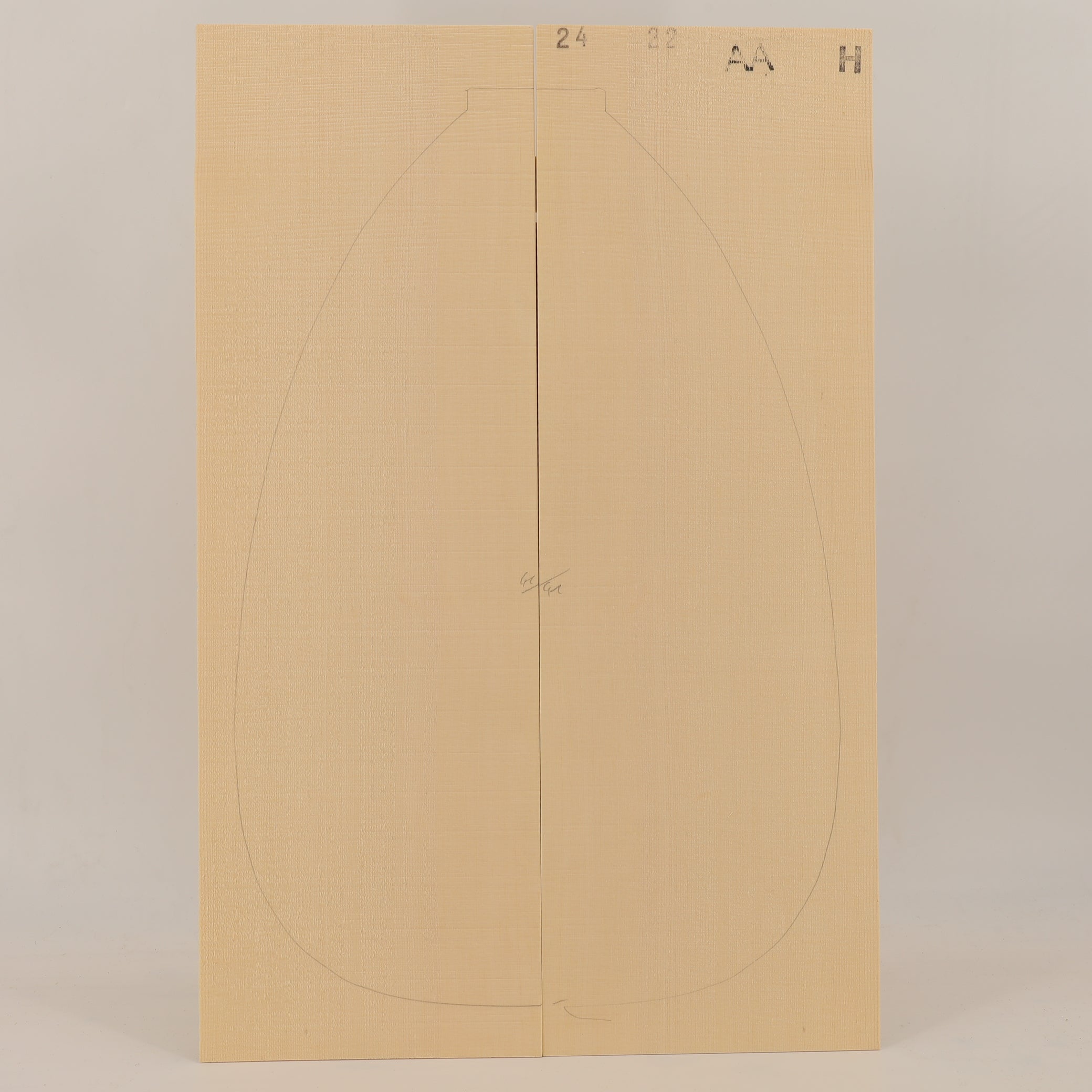 Spruce Top for Lute AA (no. 2467)