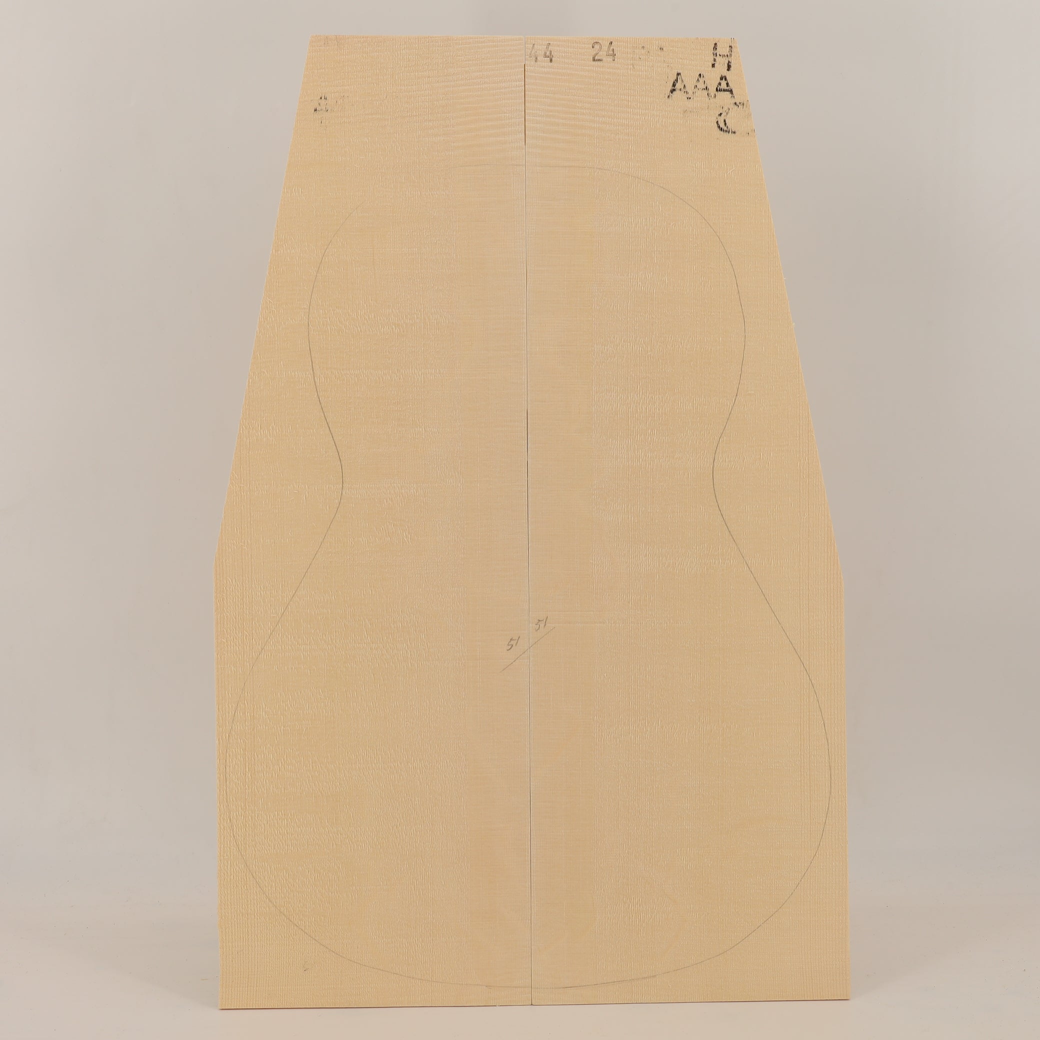 Spruce Top for Parlor Guitar AAA (no. 2485)