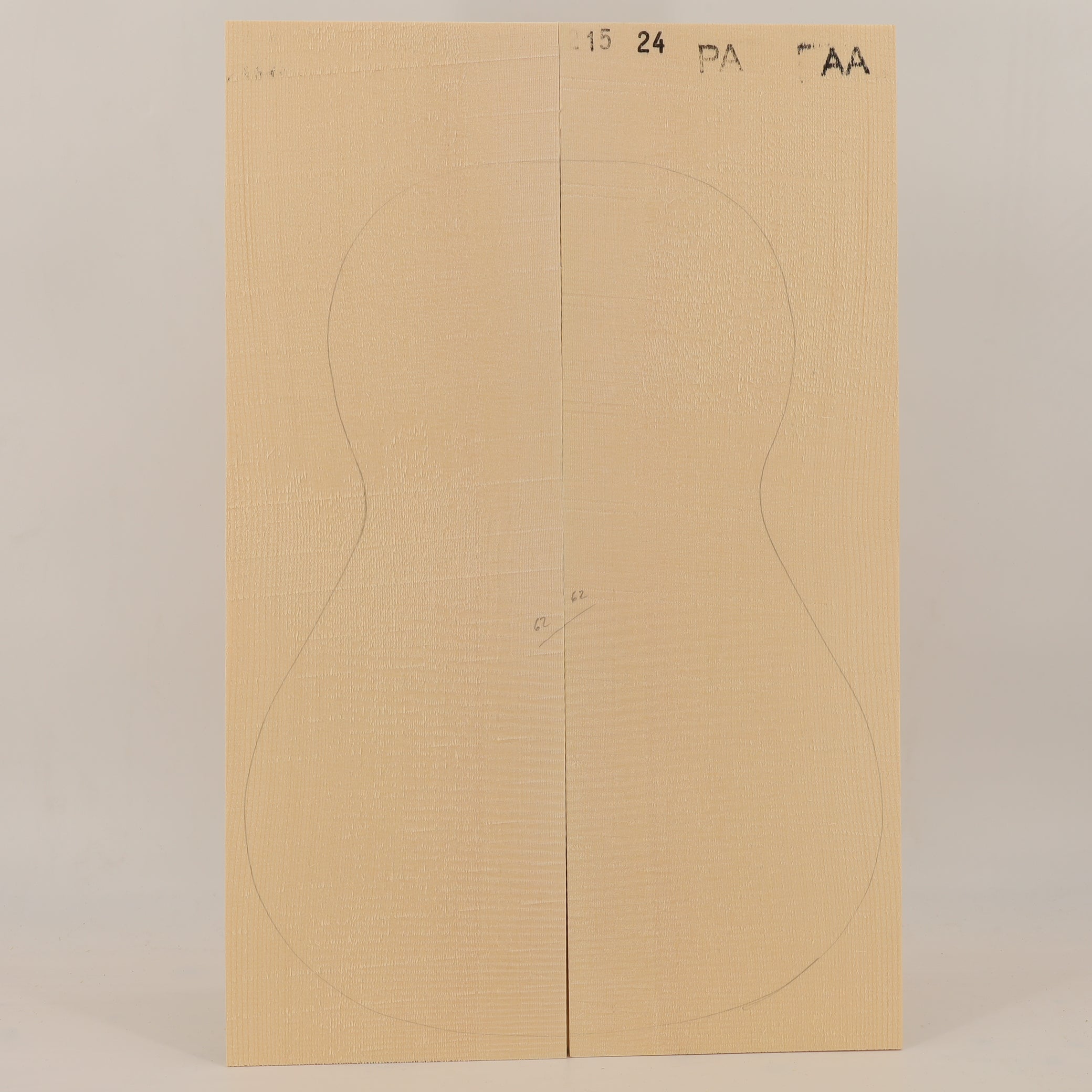 Spruce Top for Parlor Guitar AA (no. 2491)