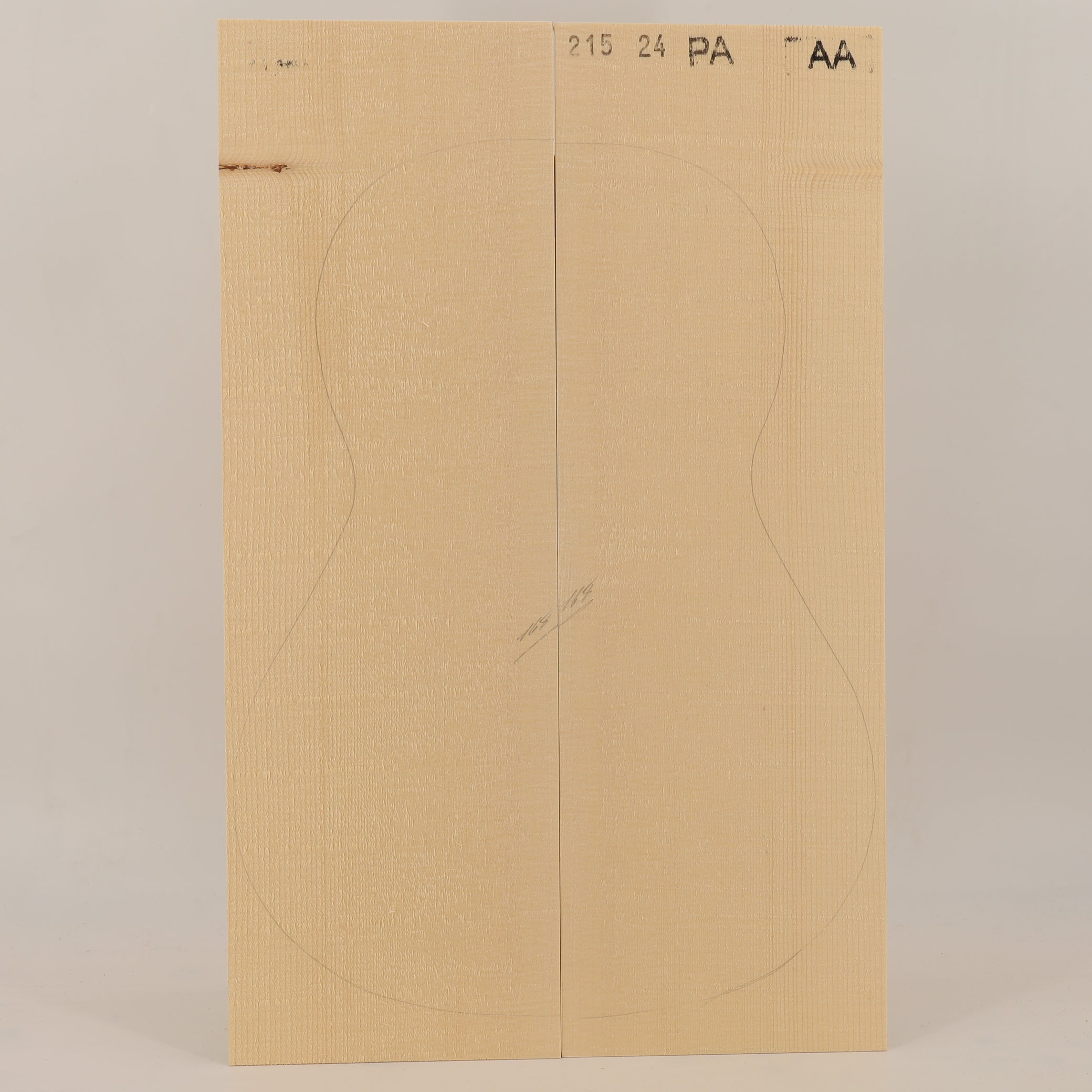 Spruce Top for Parlor Guitar AA (no. 2492)