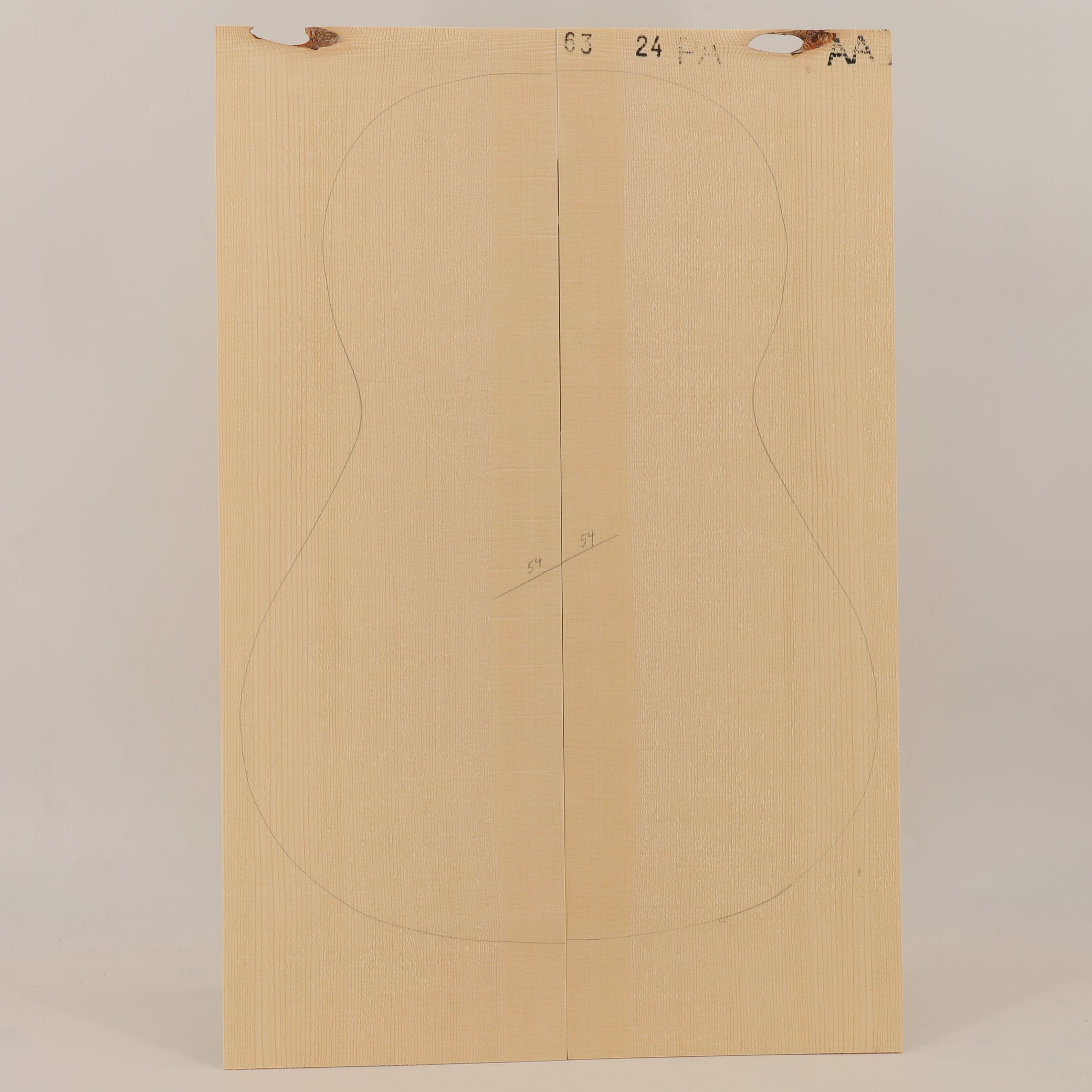 Spruce Top for Parlor Guitar AA (no. 2497)