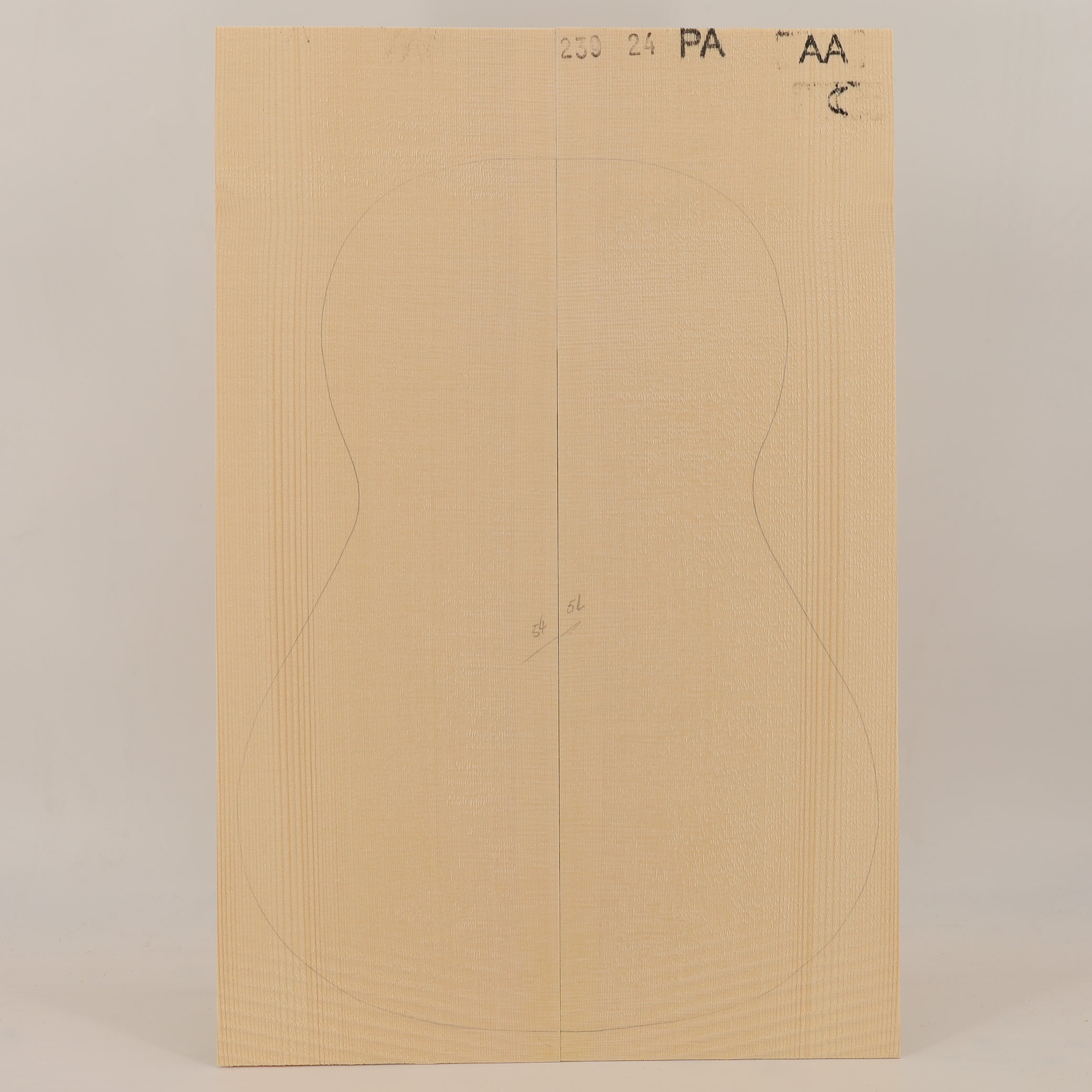 Spruce Top for Parlor Guitar AA (no. 2502)