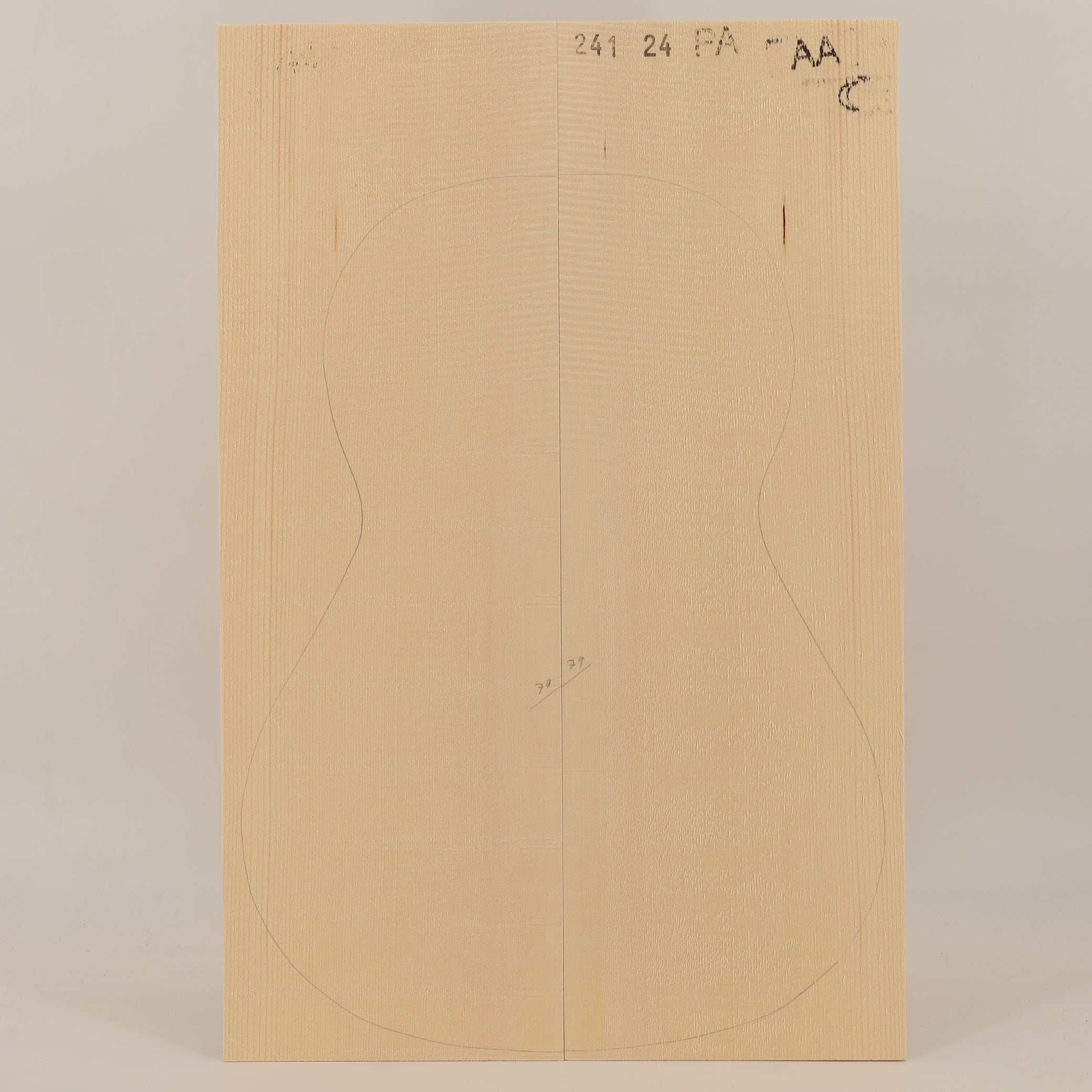Spruce Top for Parlor Guitar AA (no. 2503)