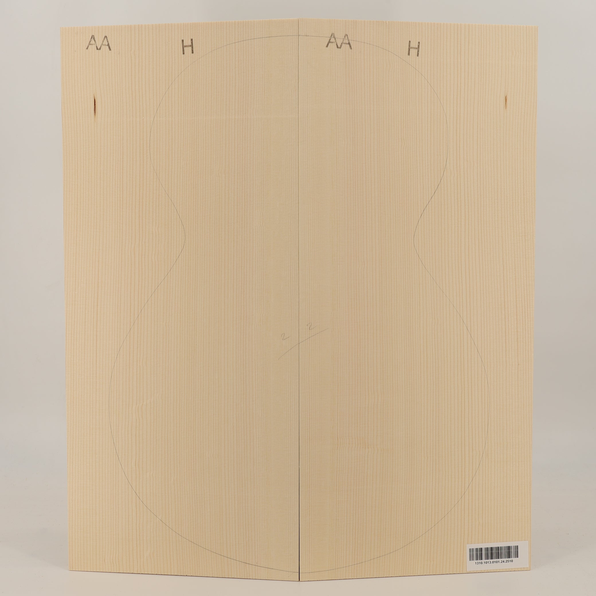 Spruce Top for Archtop Guitar AA (no. 2510)