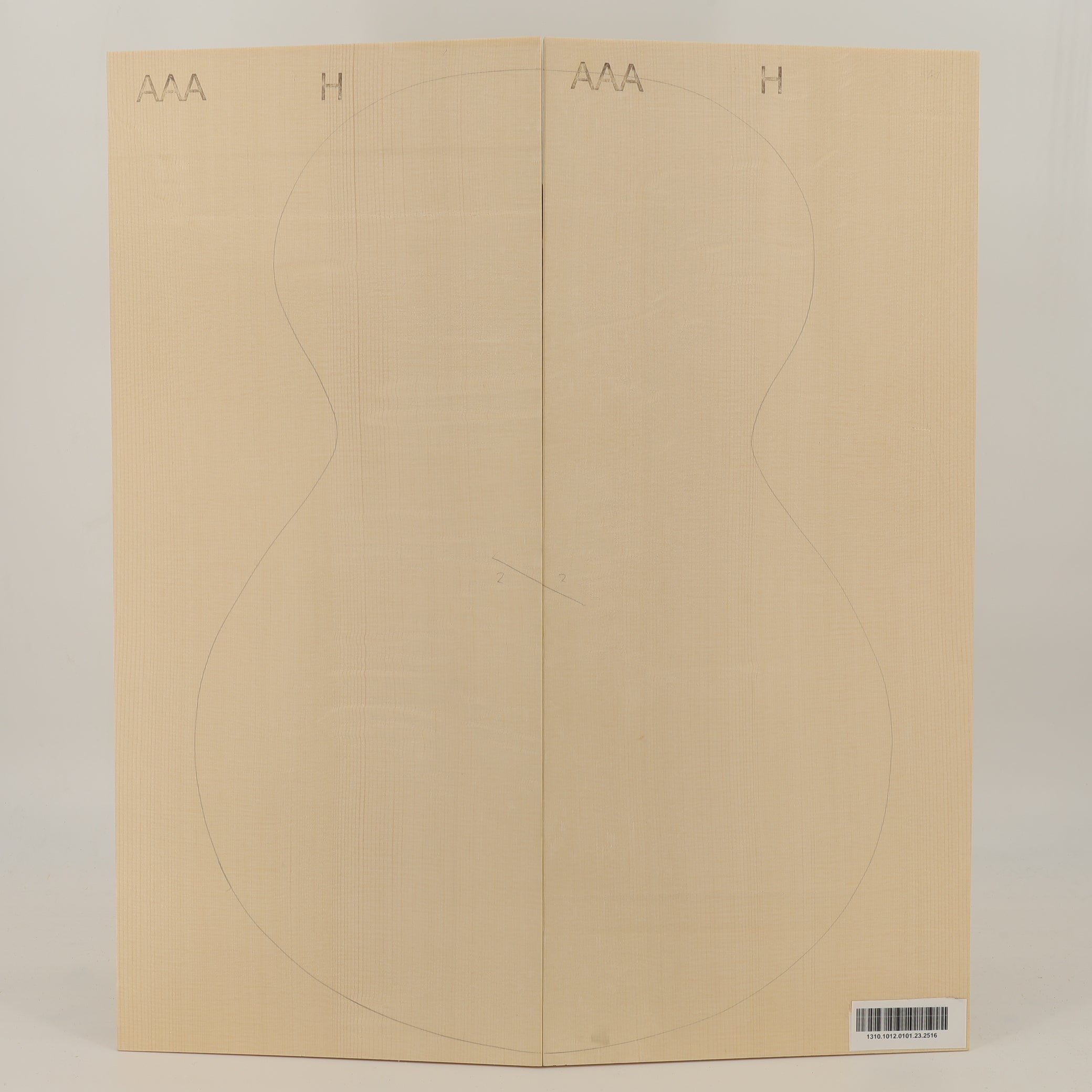 Spruce Top for Archtop Guitar AAA (no. 2516)