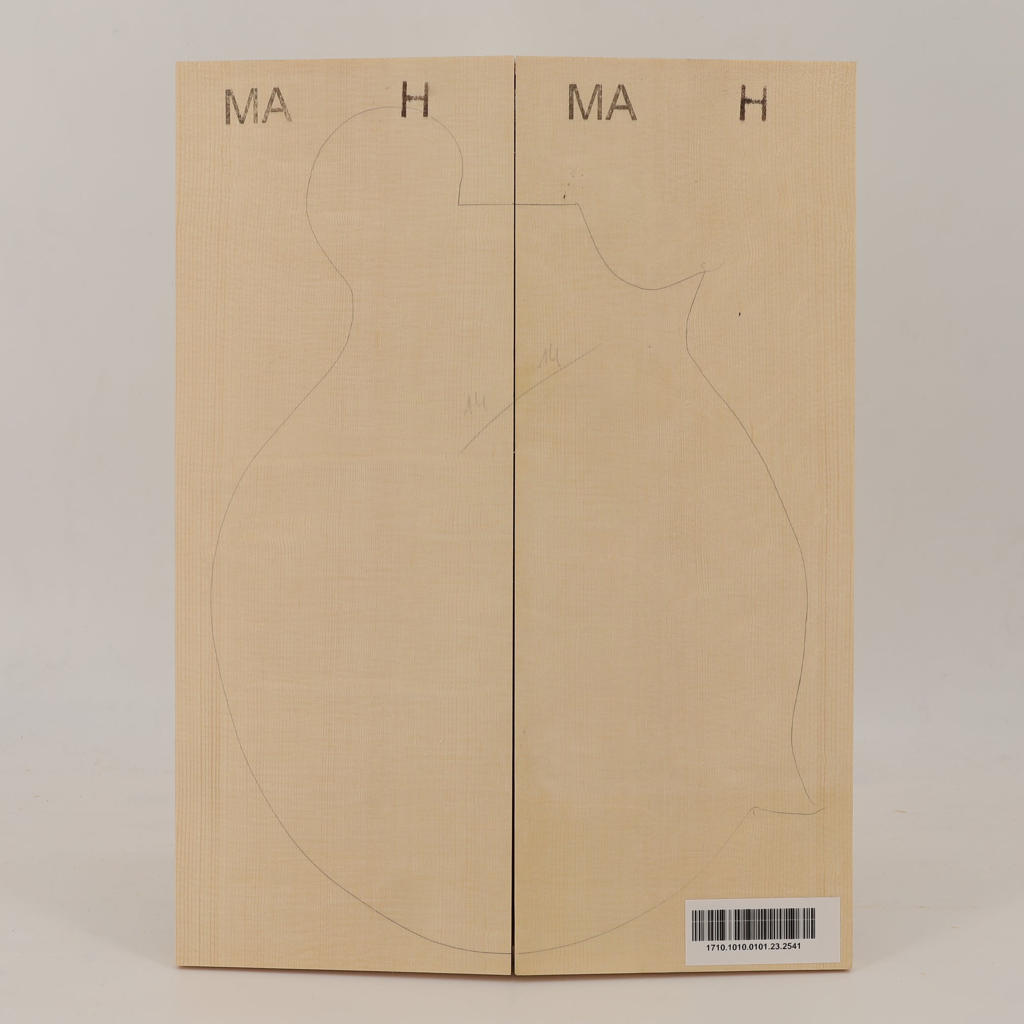 Fichtendecke für Mandoline Archtop MA (Nr. 2541)