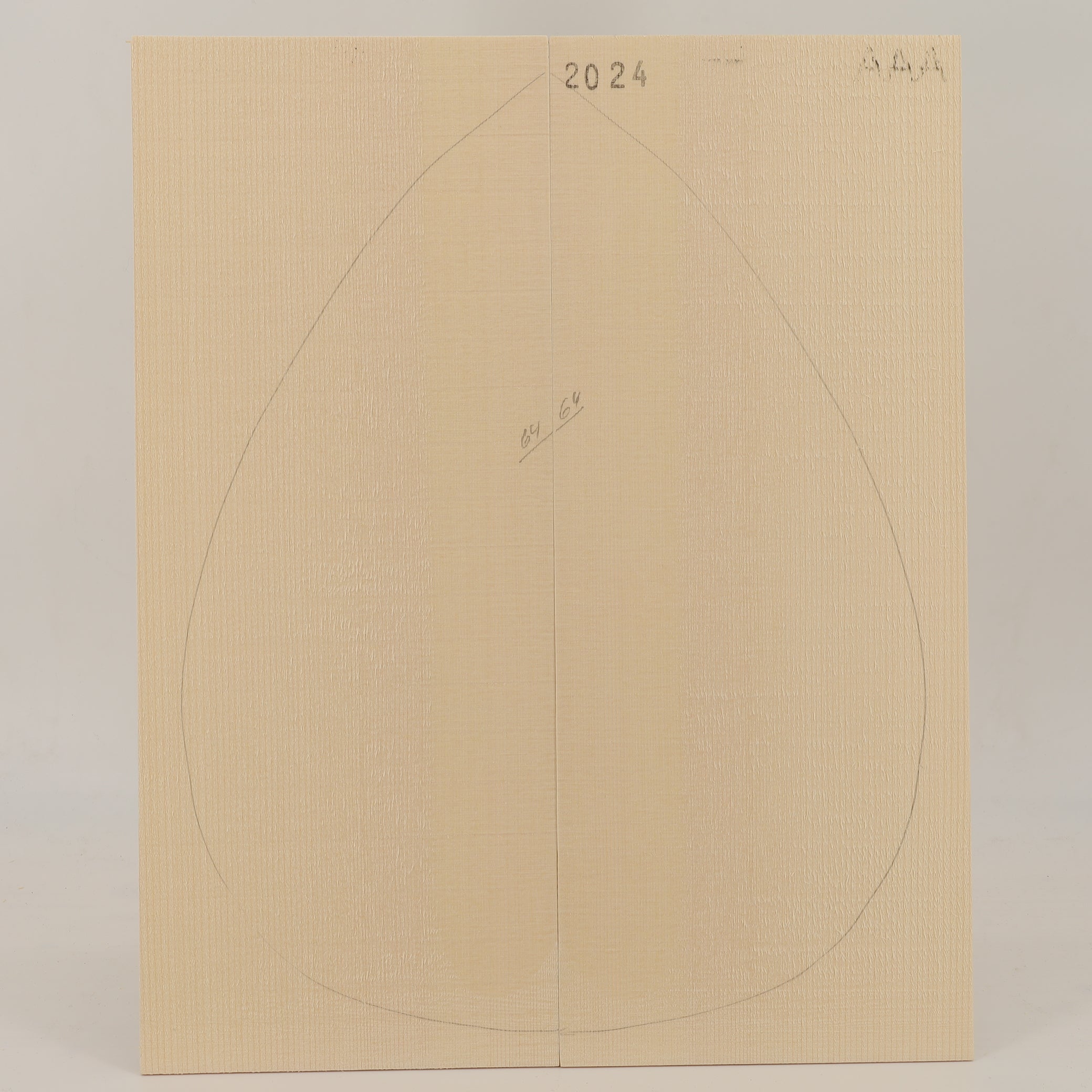 Spruce Top for Bouzouki AAA (no. 2570)