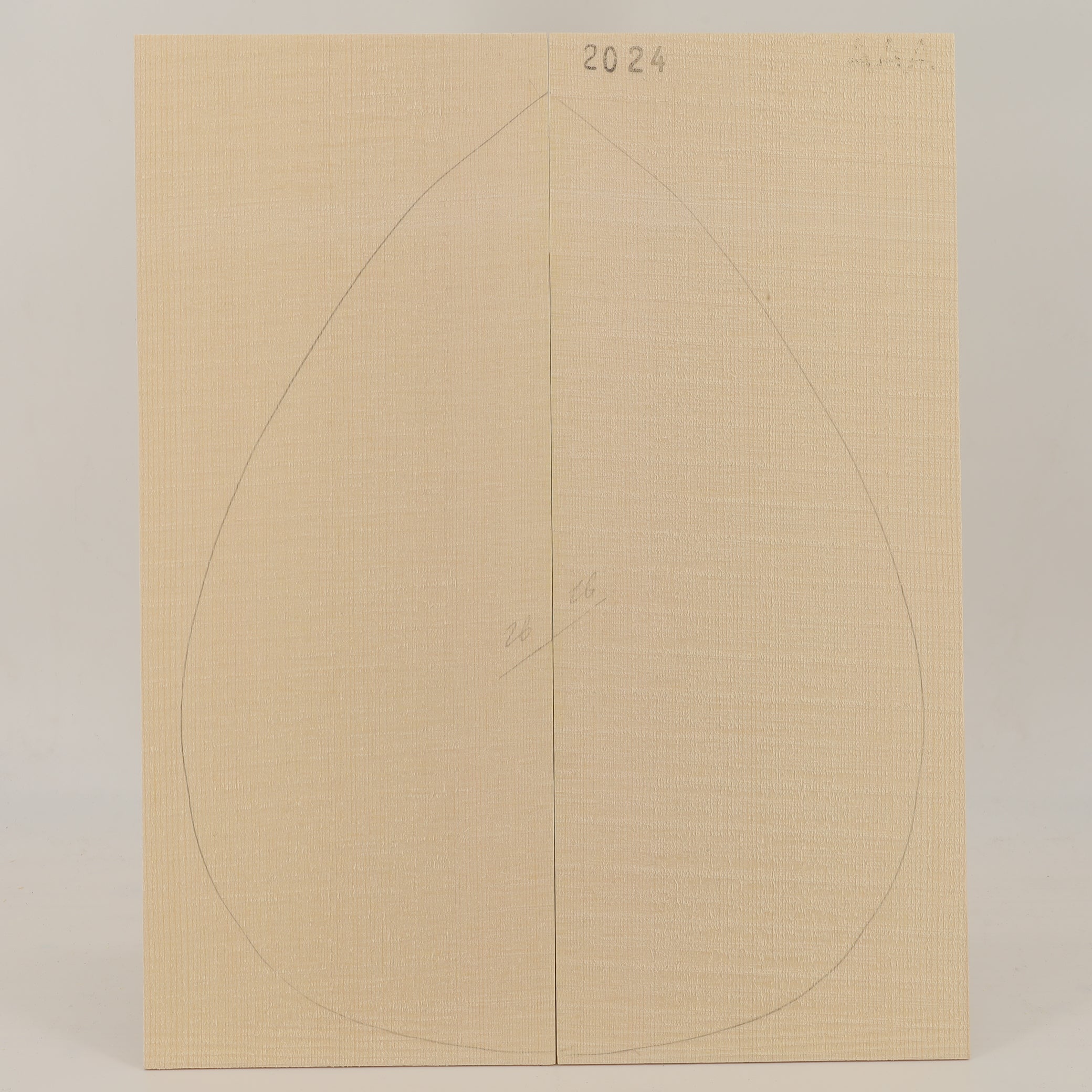 Spruce Top for Bouzouki AAA (no. 2572)