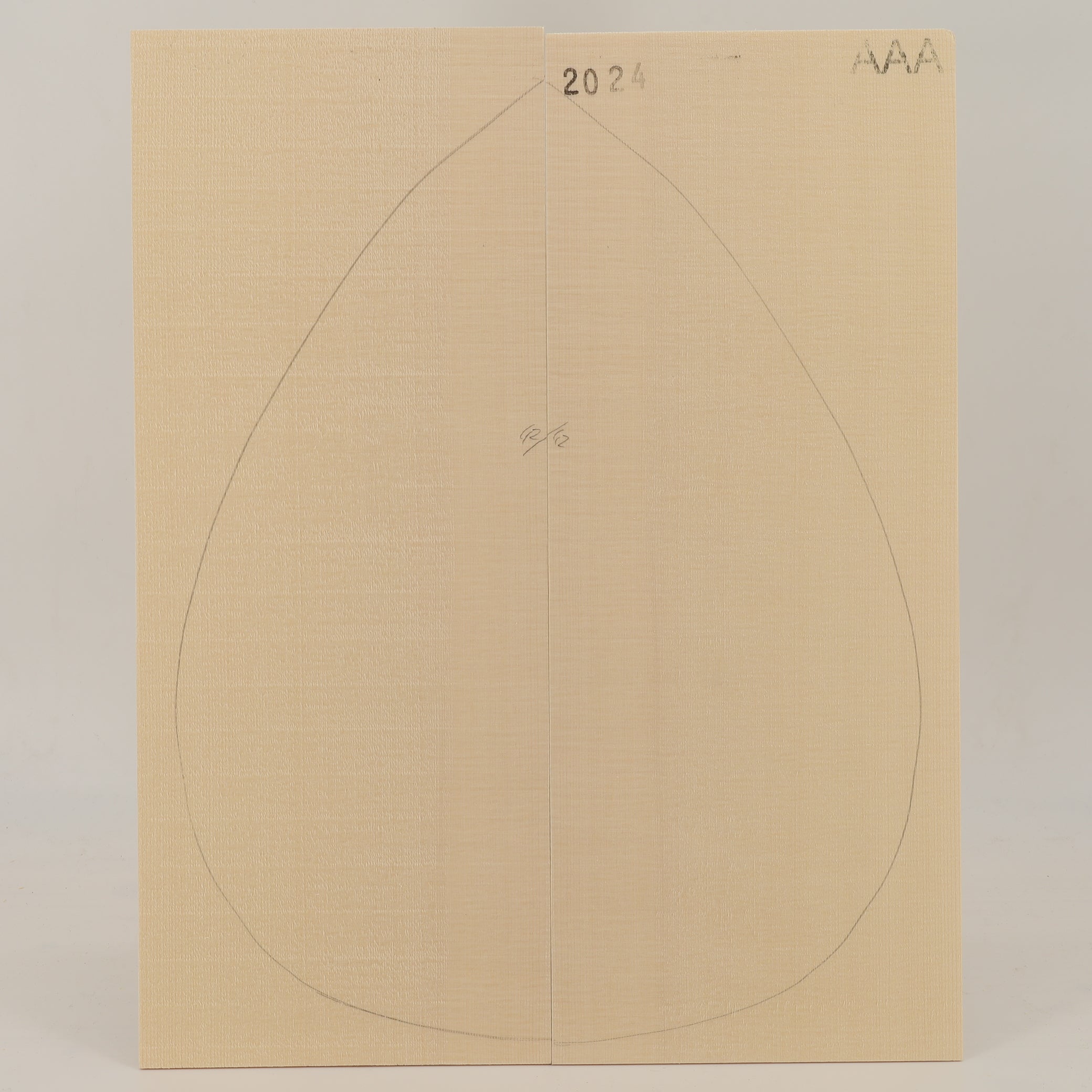 Spruce Top for Bouzouki AAA (no. 2573)