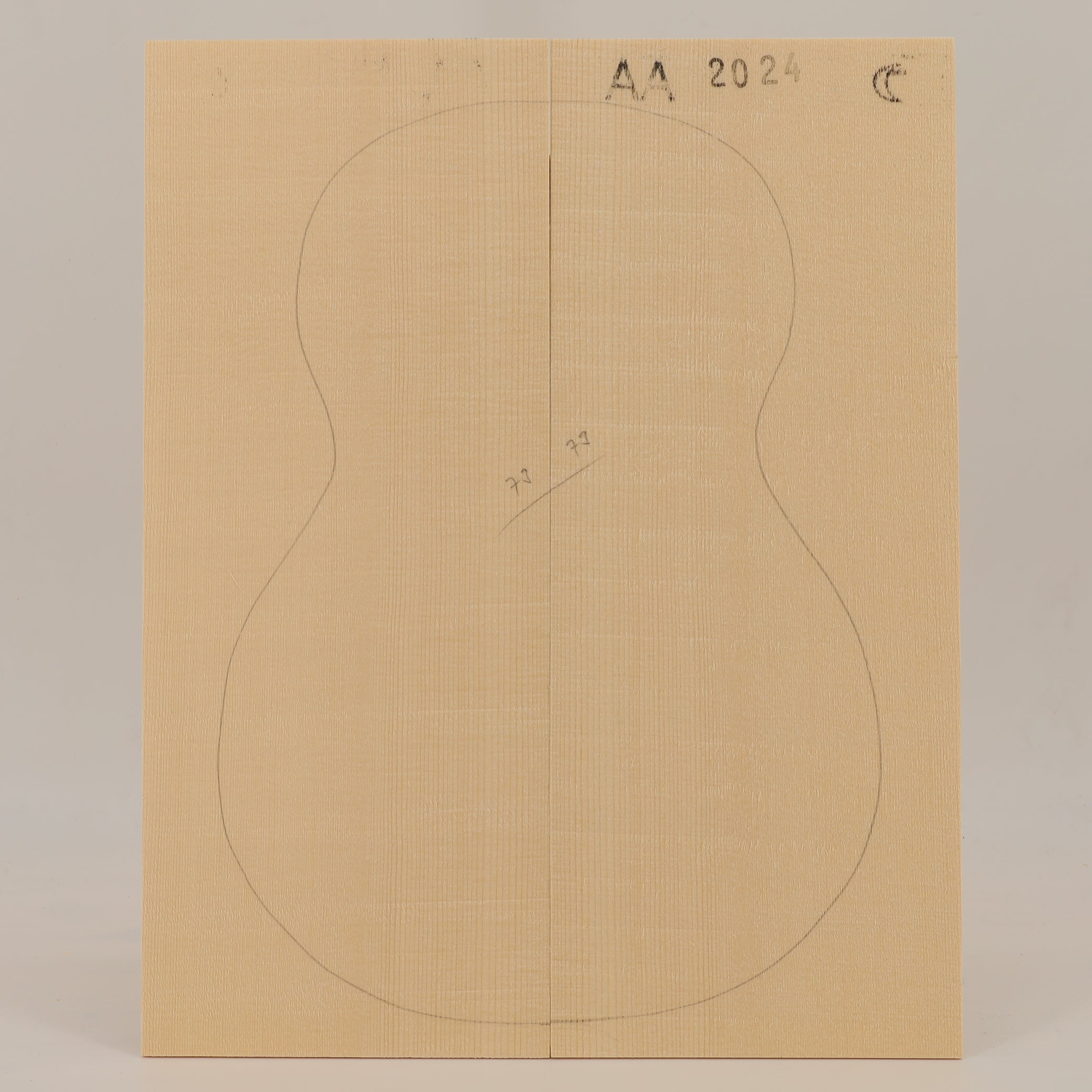 Spruce Top for Ukulele AA (no. 2591)