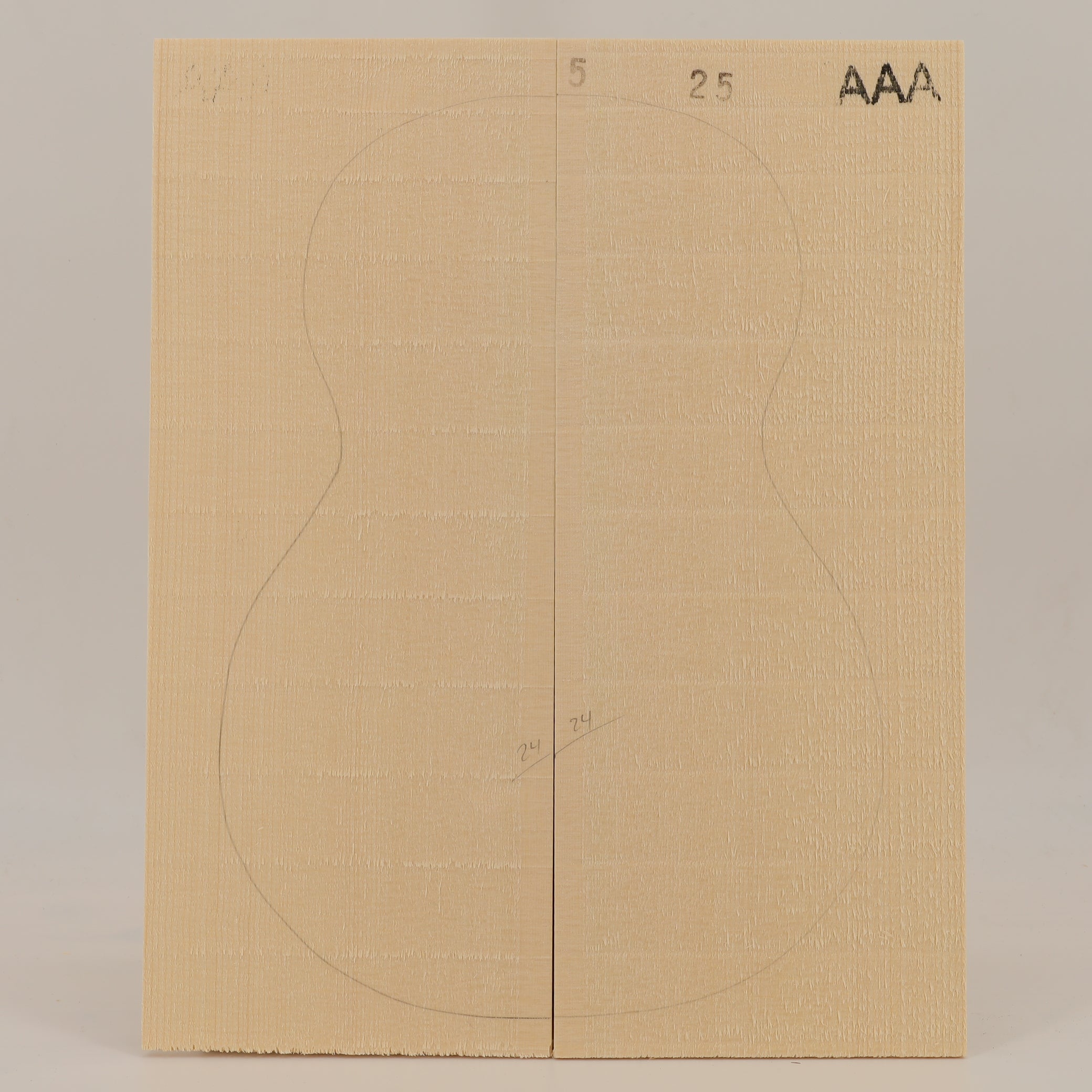 Spruce Top for Ukulele AAA (no. 2593)