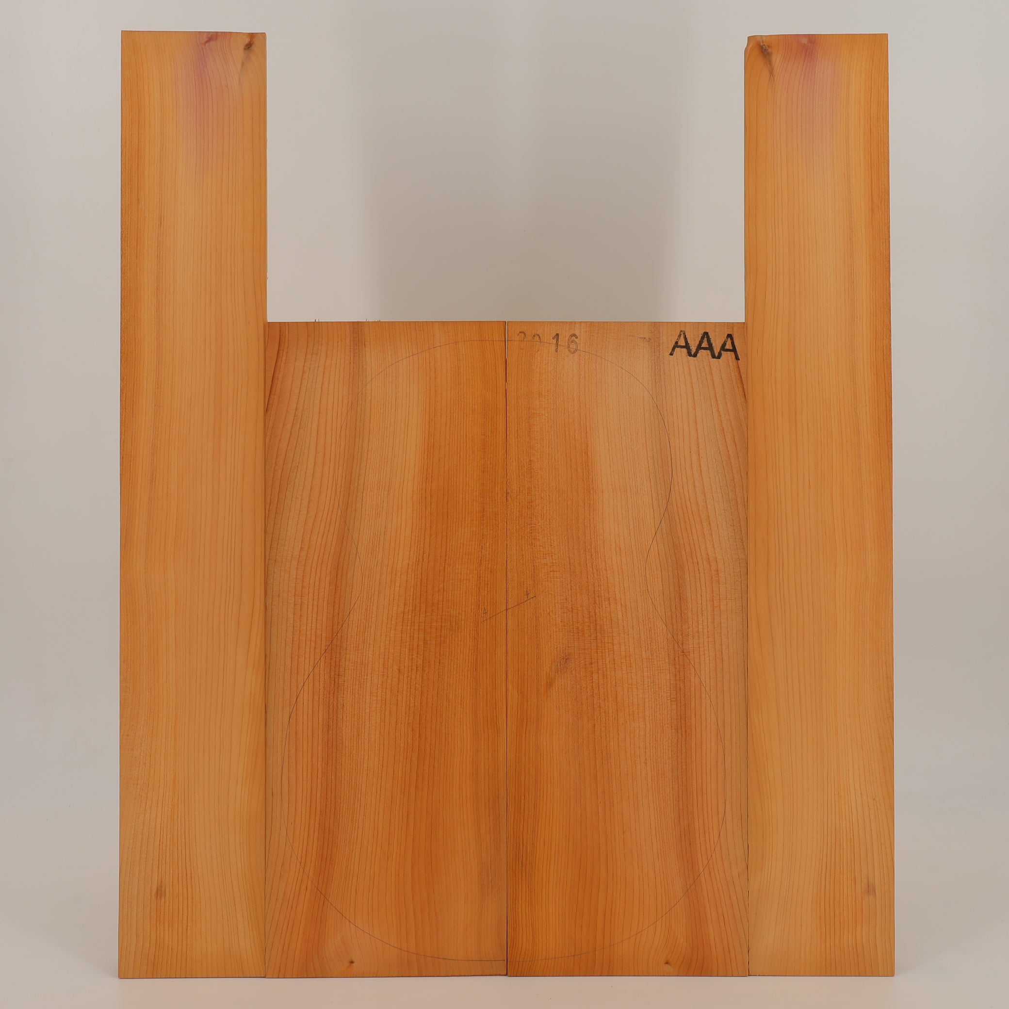 Yew Set (Back/Sides) for Ukulele AAA (no. 2642)