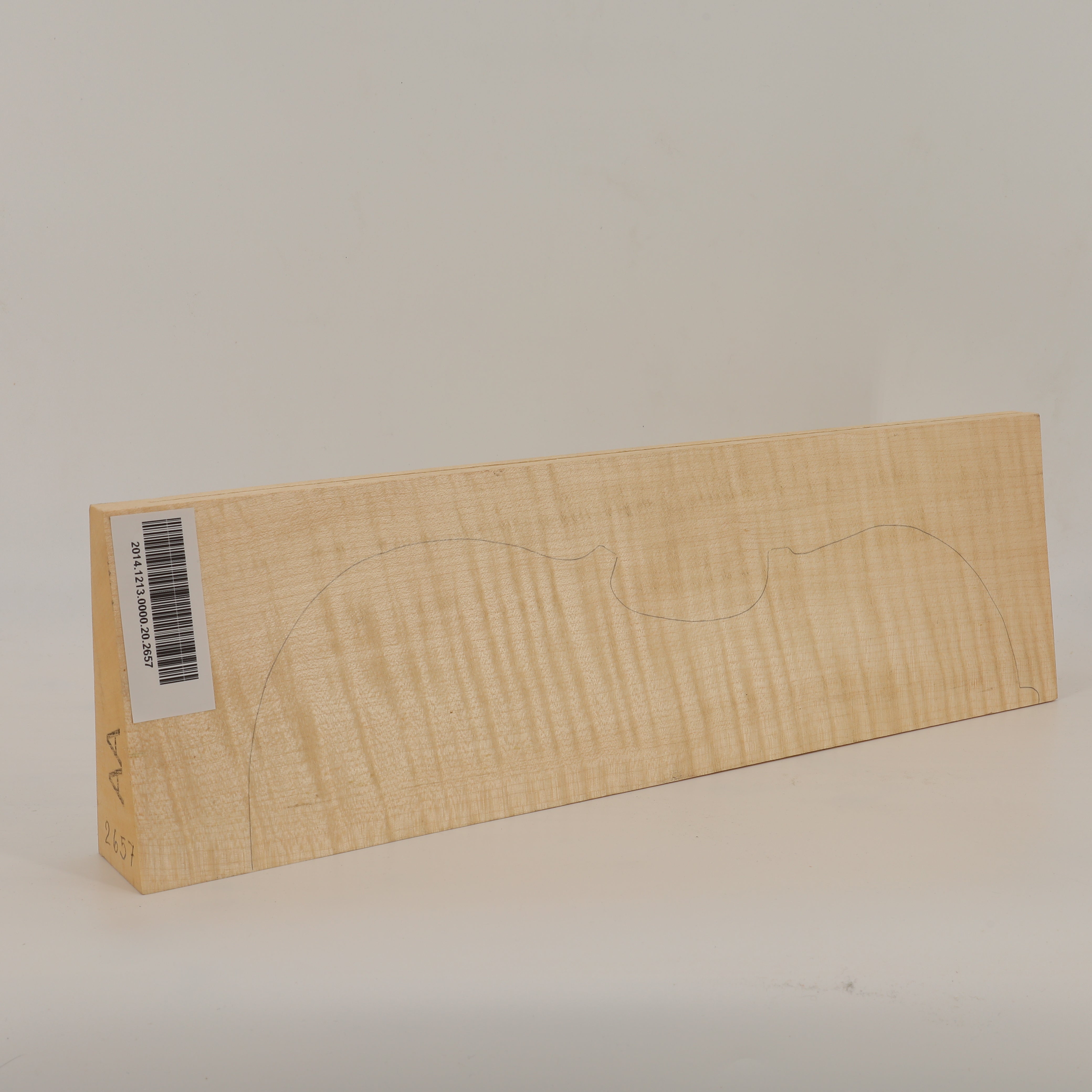 Maple Set (Back/Neck/Sides) for Violin AA (no. 2657)