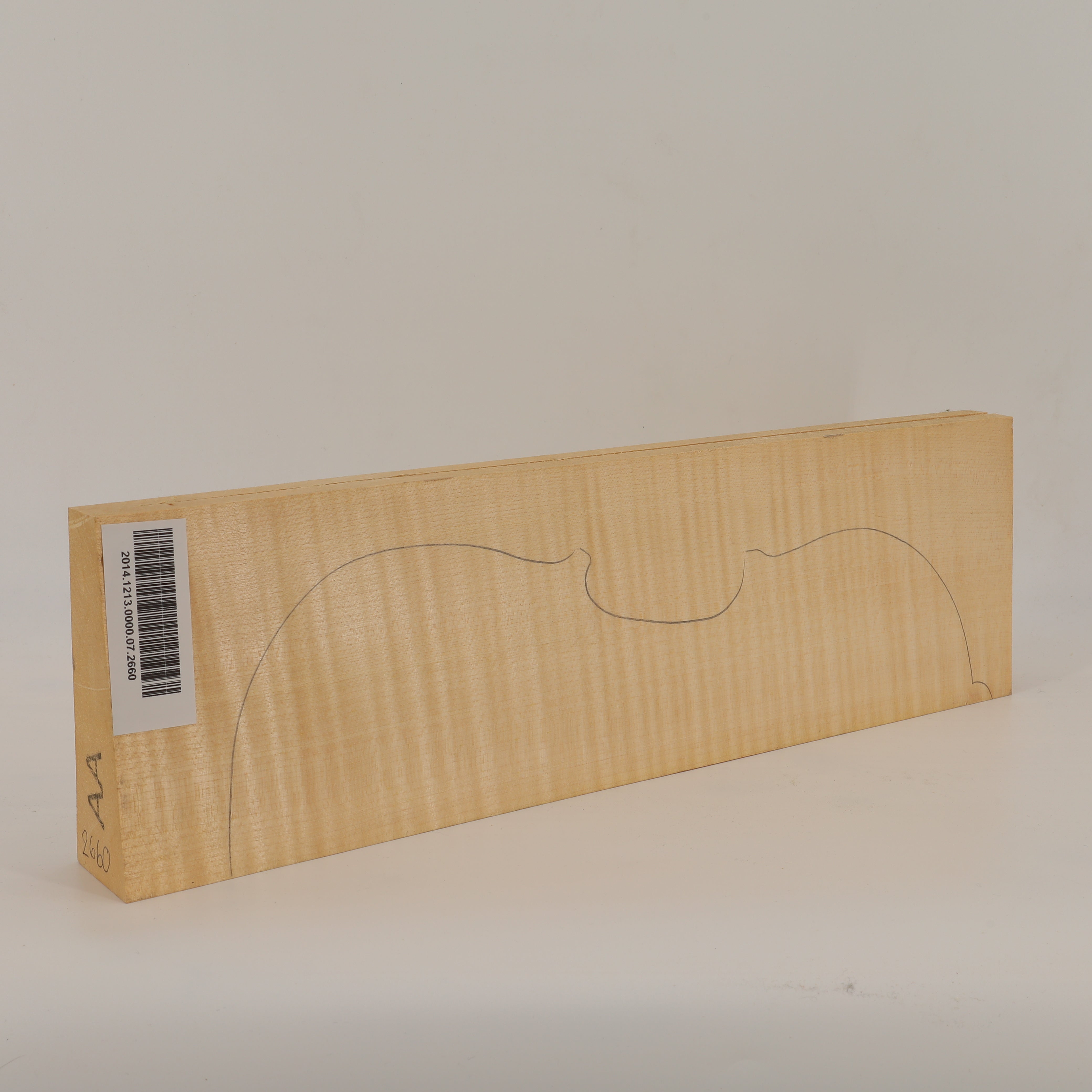 Ahorn Set (Boden/Hals/Zargen) für Violine AA (Nr. 2660)