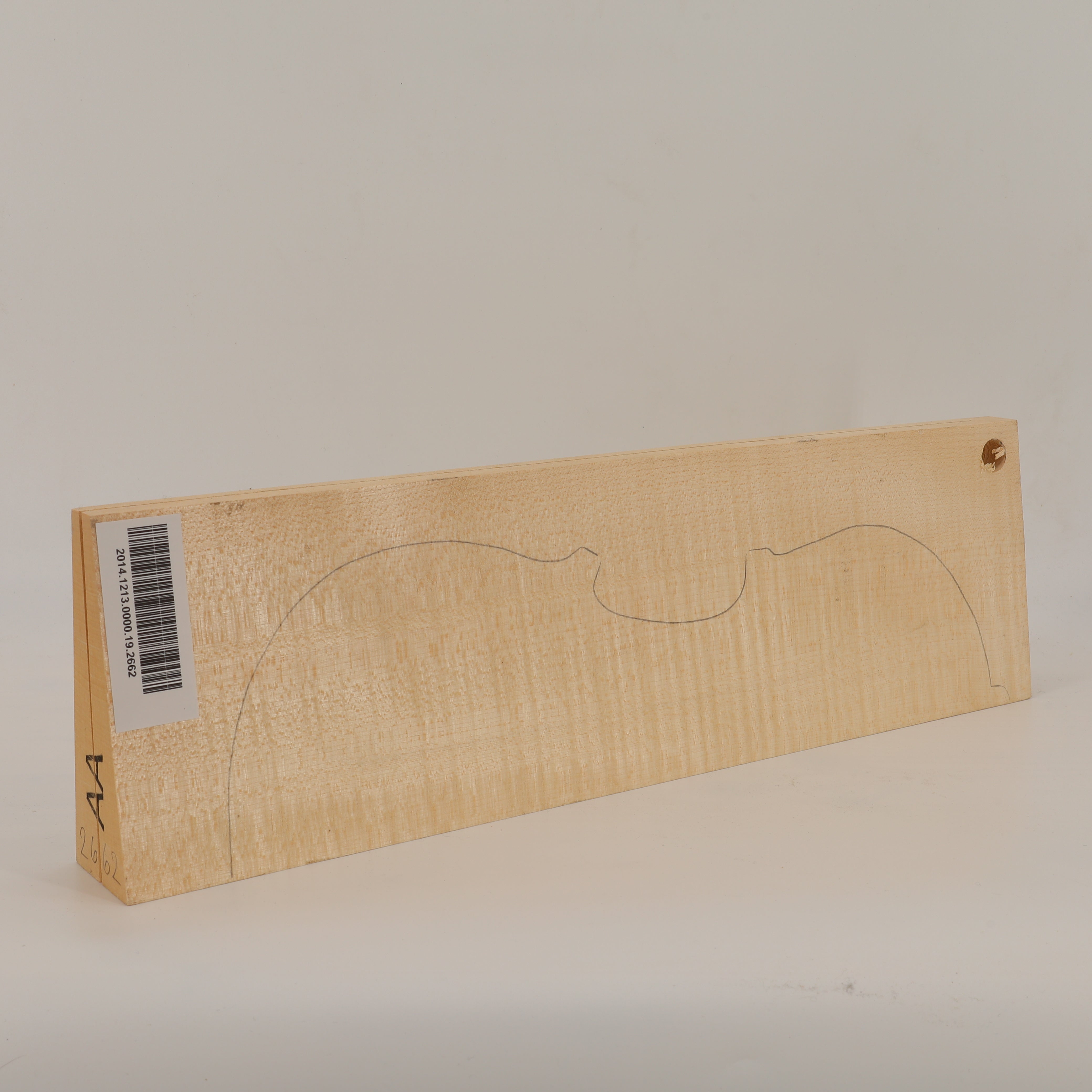 Ahorn Set (Boden/Hals/Zargen) für Violine AA (Nr. 2662)