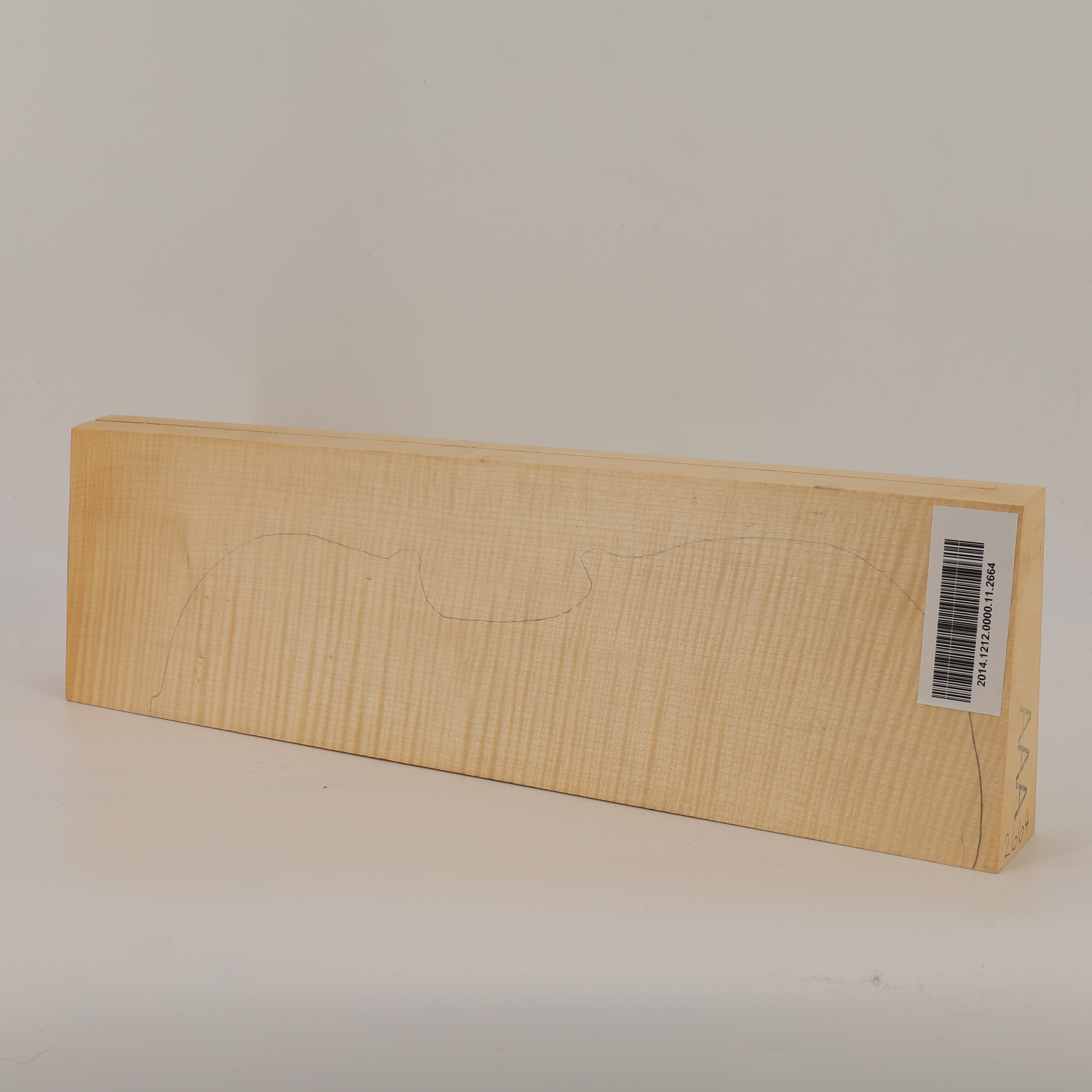 Maple Set (Back/Neck/Sides) for Violin AAA (no. 2664)