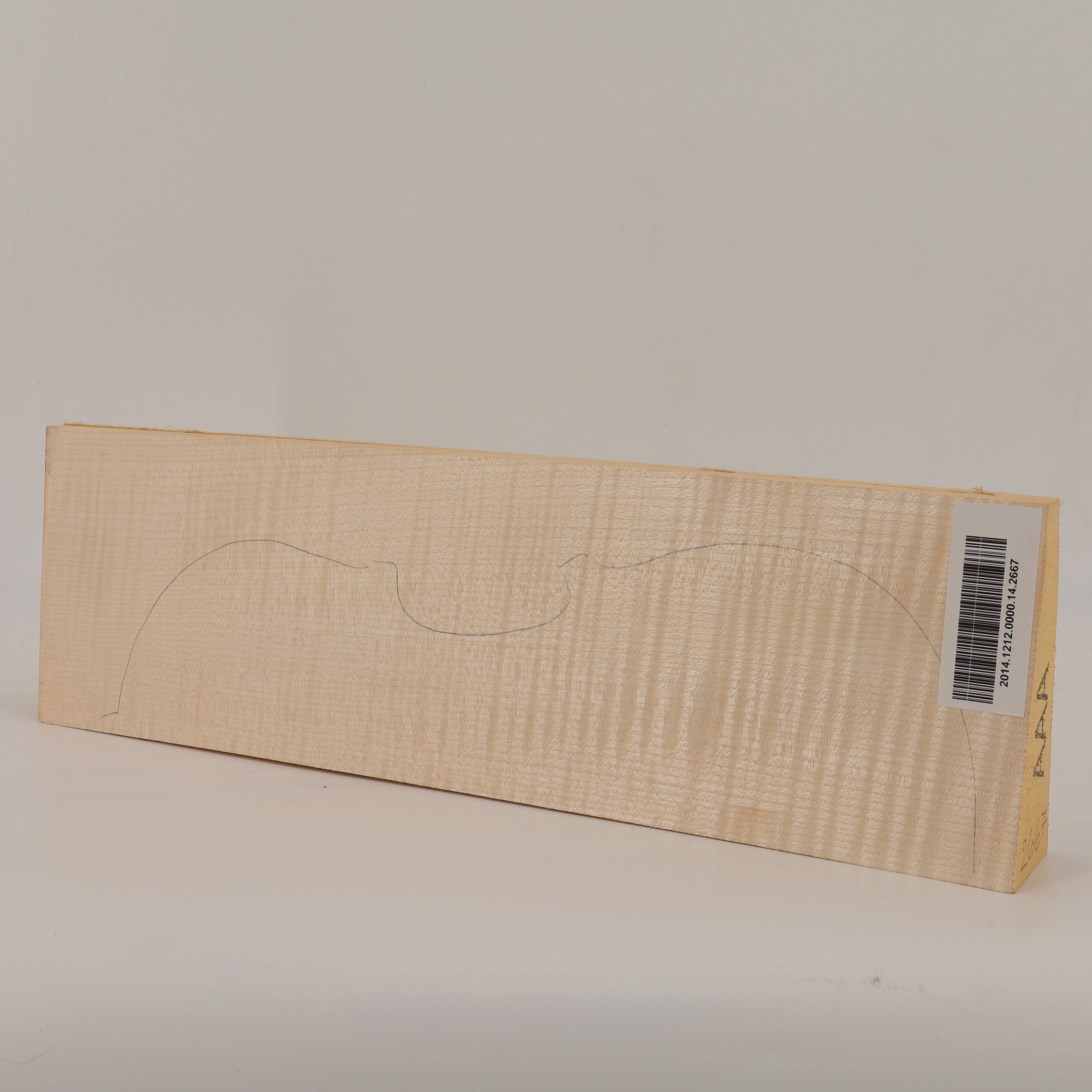 Ahorn Set (Boden/Hals/Zargen) für Violine AAA (Nr. 2667)