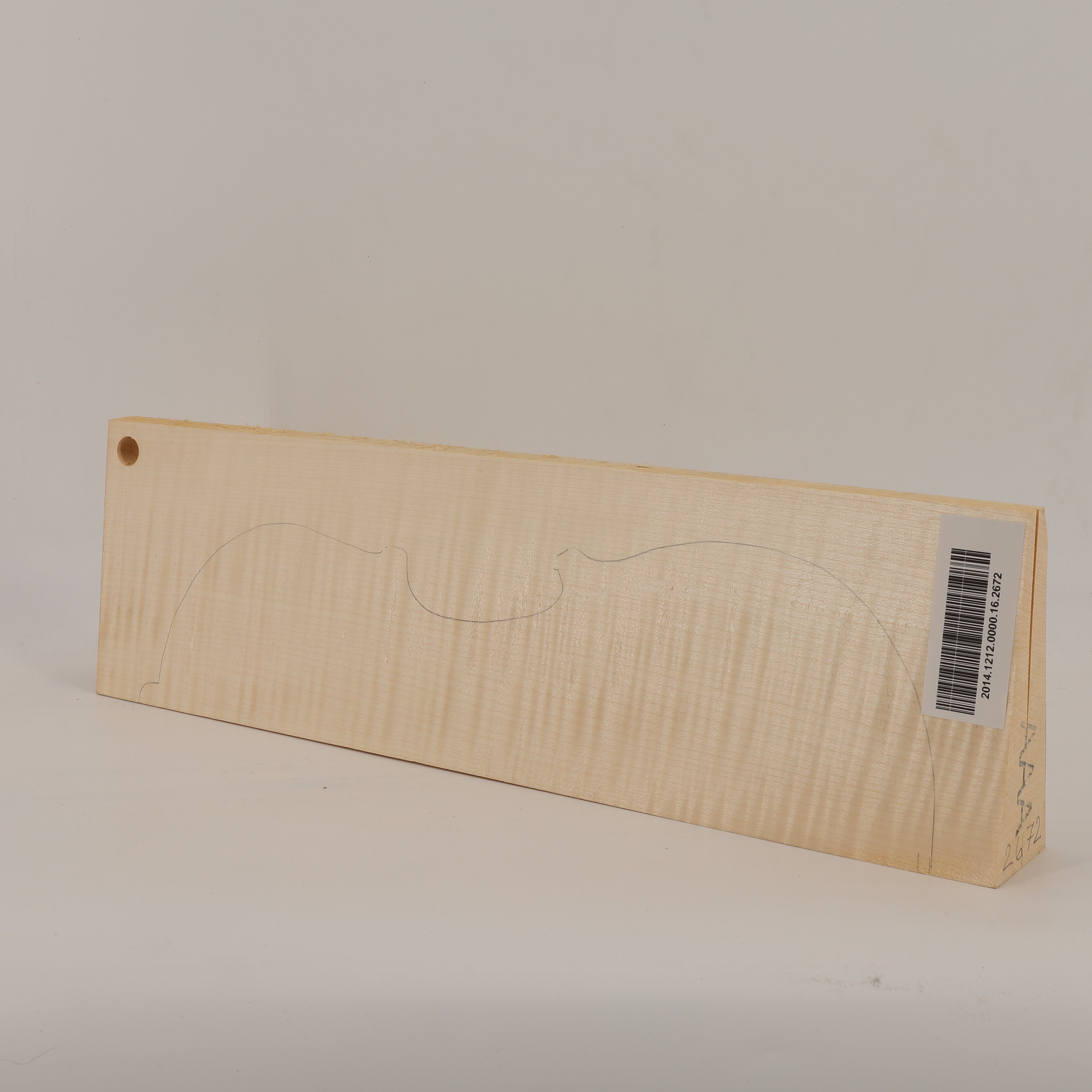 Maple Set (Back/Neck/Sides) for Violin AAA (no. 2672)