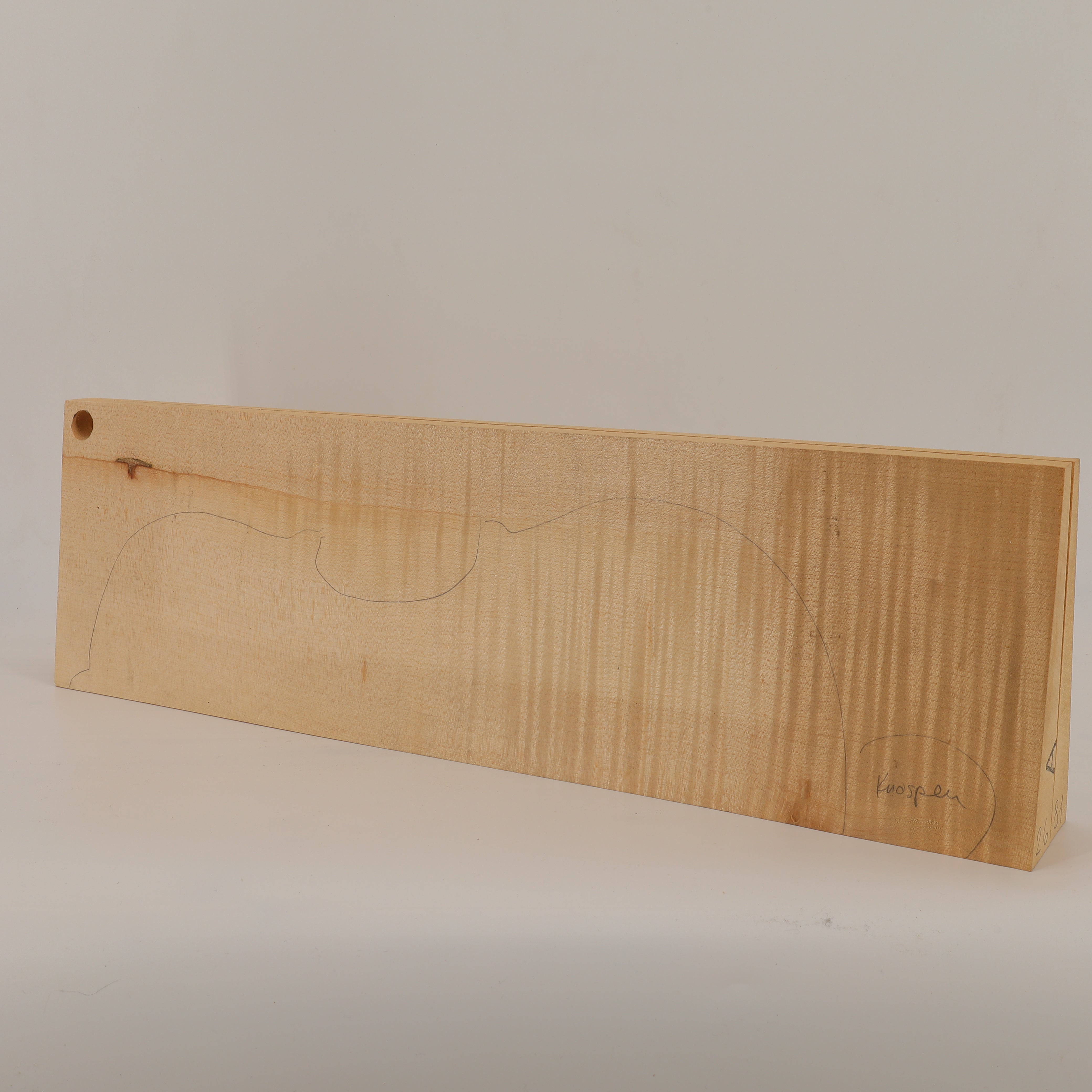 Maple Set (Back/Neck/Sides) for Viola A (no. 2681)