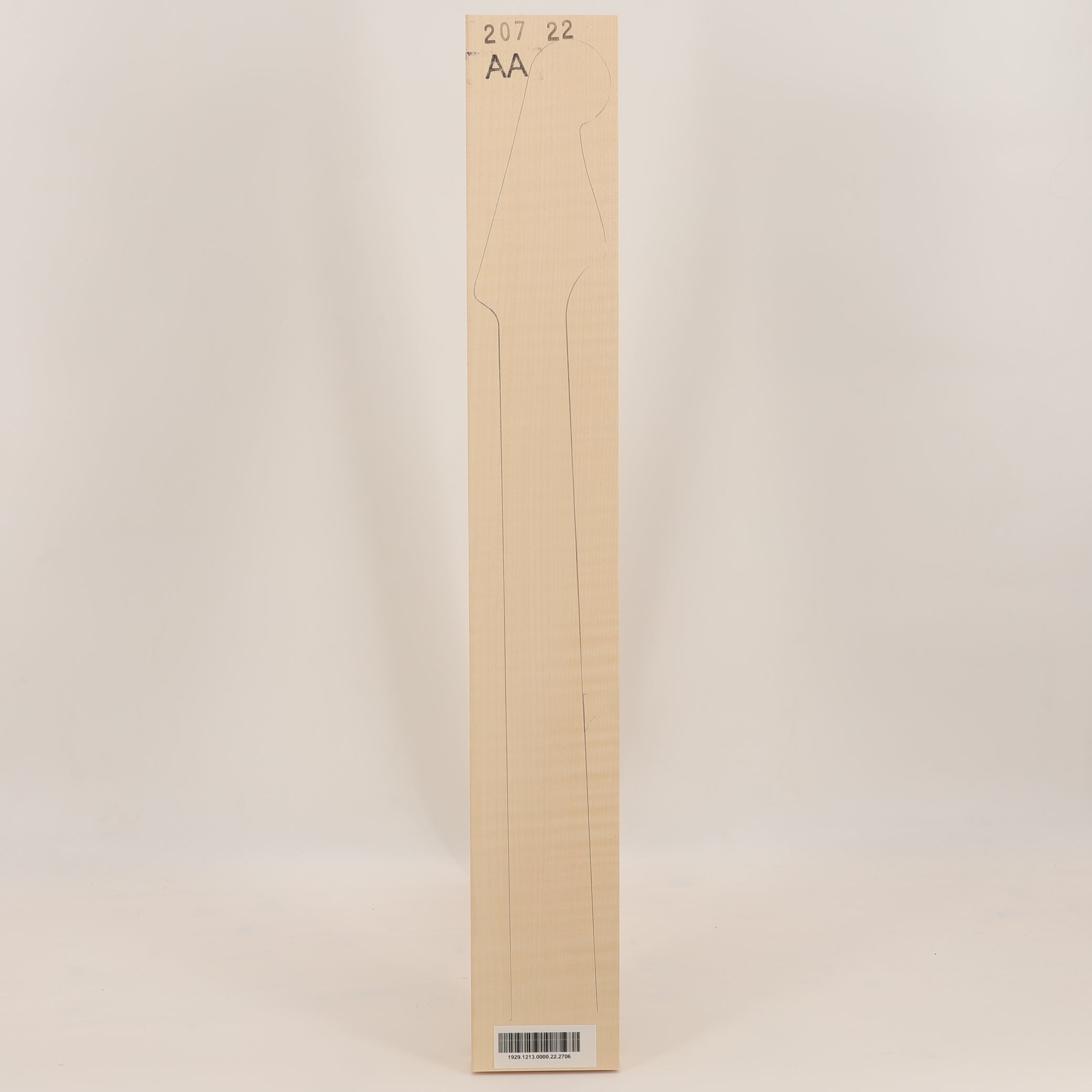 Maple Neck 700x100x27 mm AA (no. 2706)