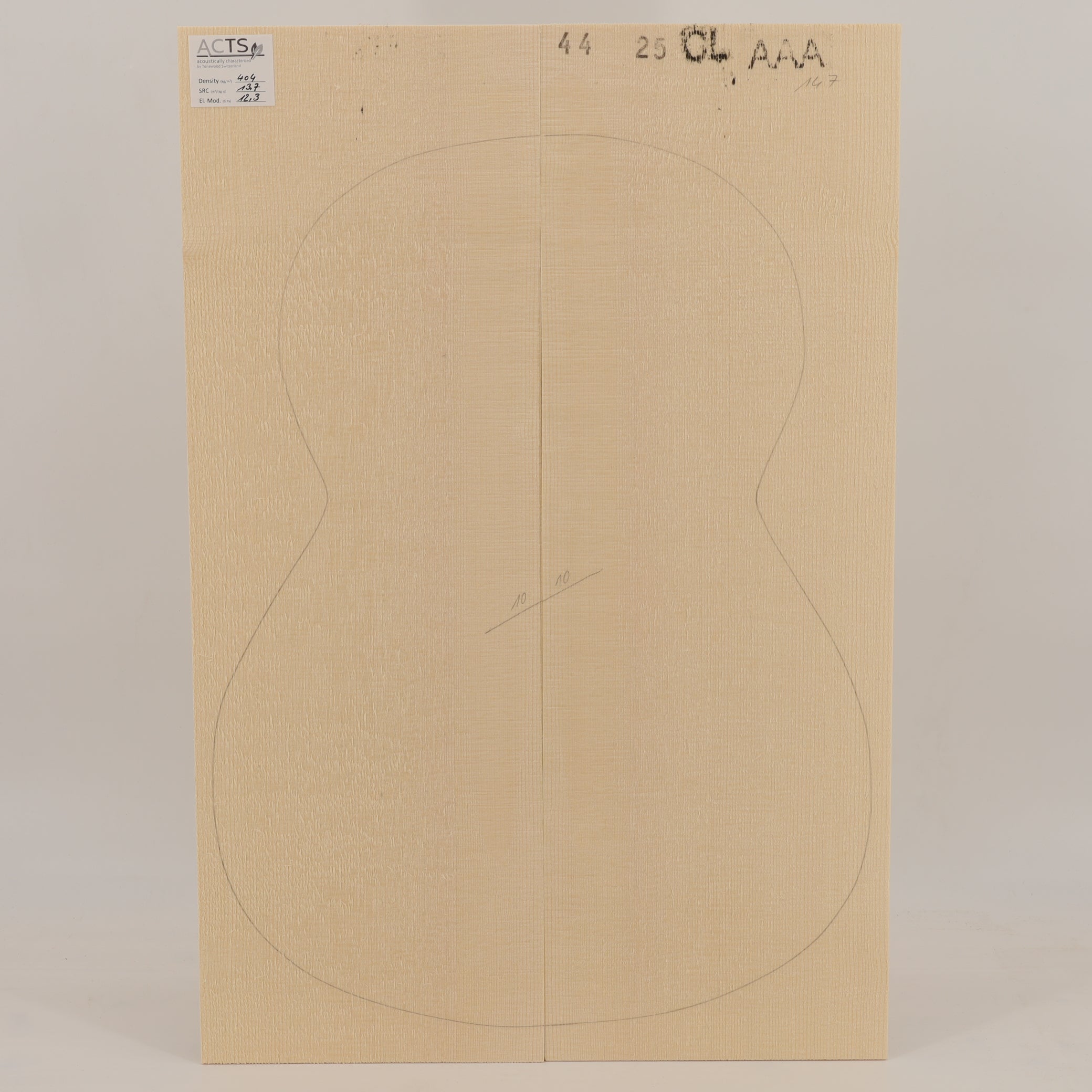 ACTS Spruce Top for Classical Guitar AAA (no. 2768)