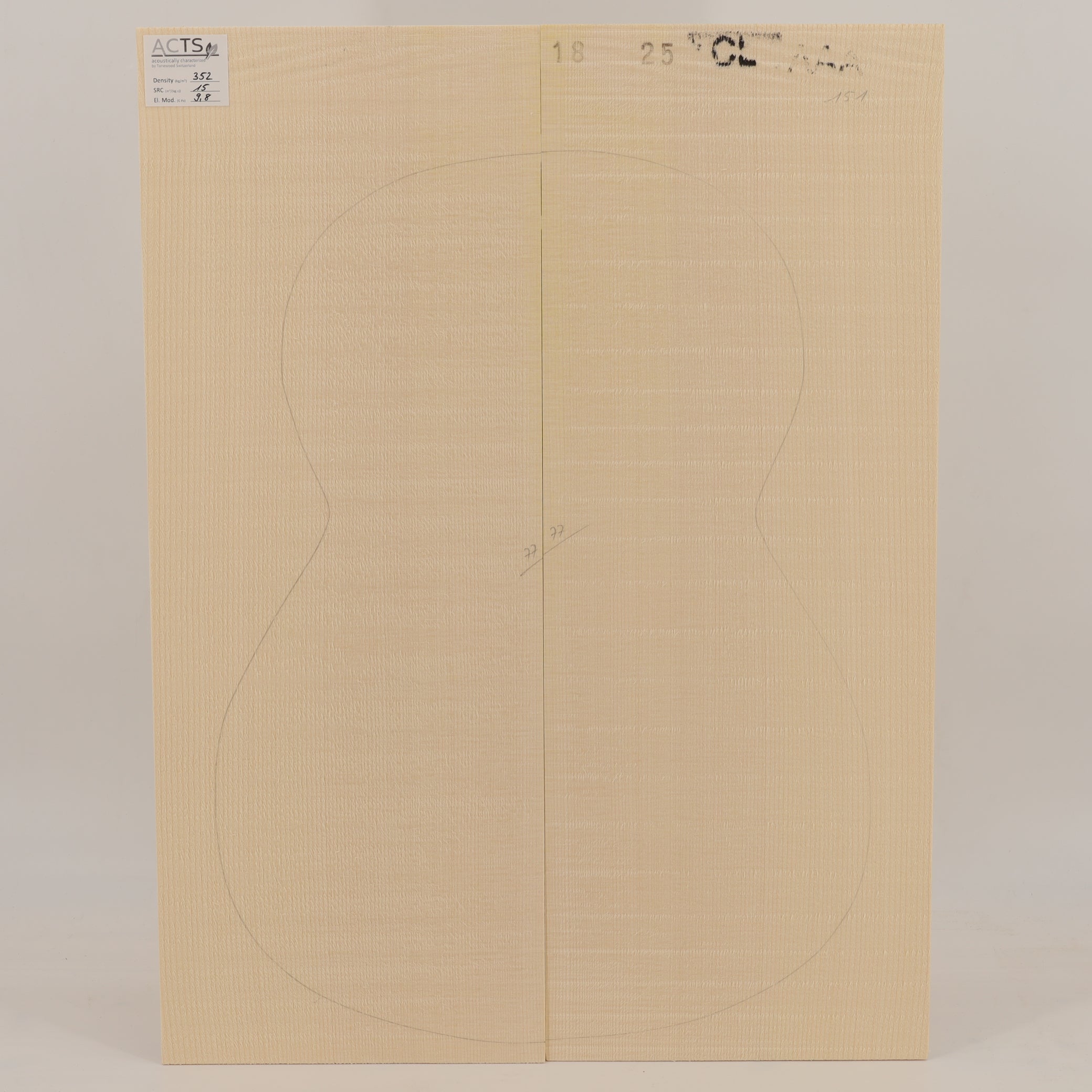 ACTS Spruce Top for Classical Guitar AAA (no. 2771)