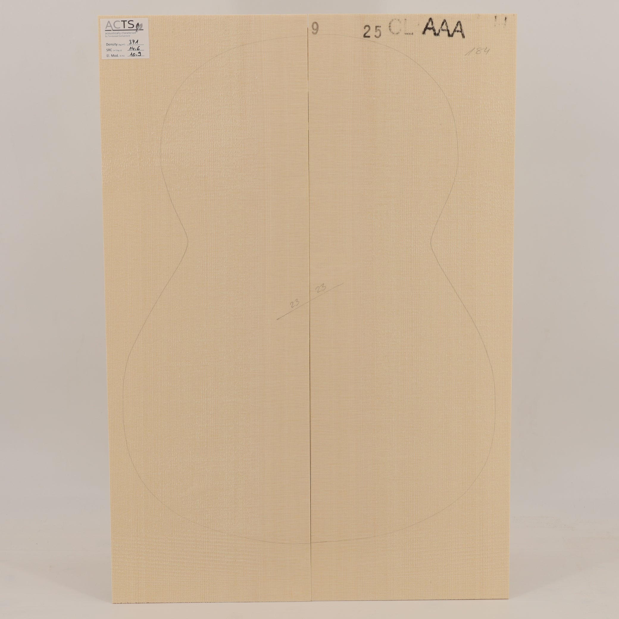 ACTS Spruce Top for Classical Guitar AAA (no. 2802)