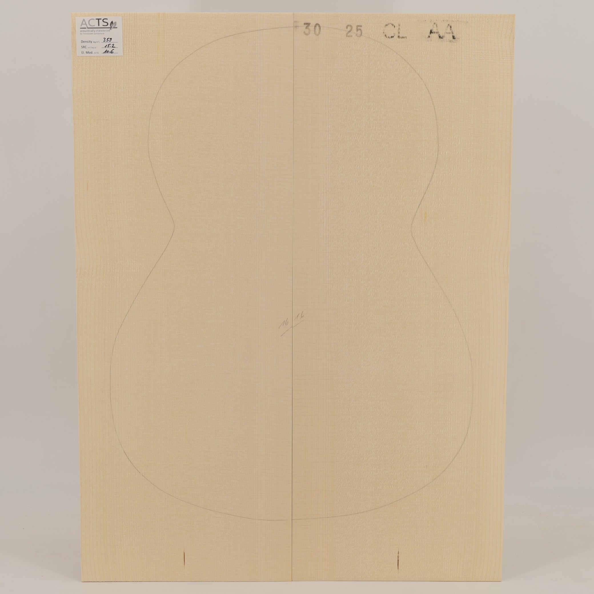 ACTS Spruce Top for Classical Guitar AA (no. 2817)