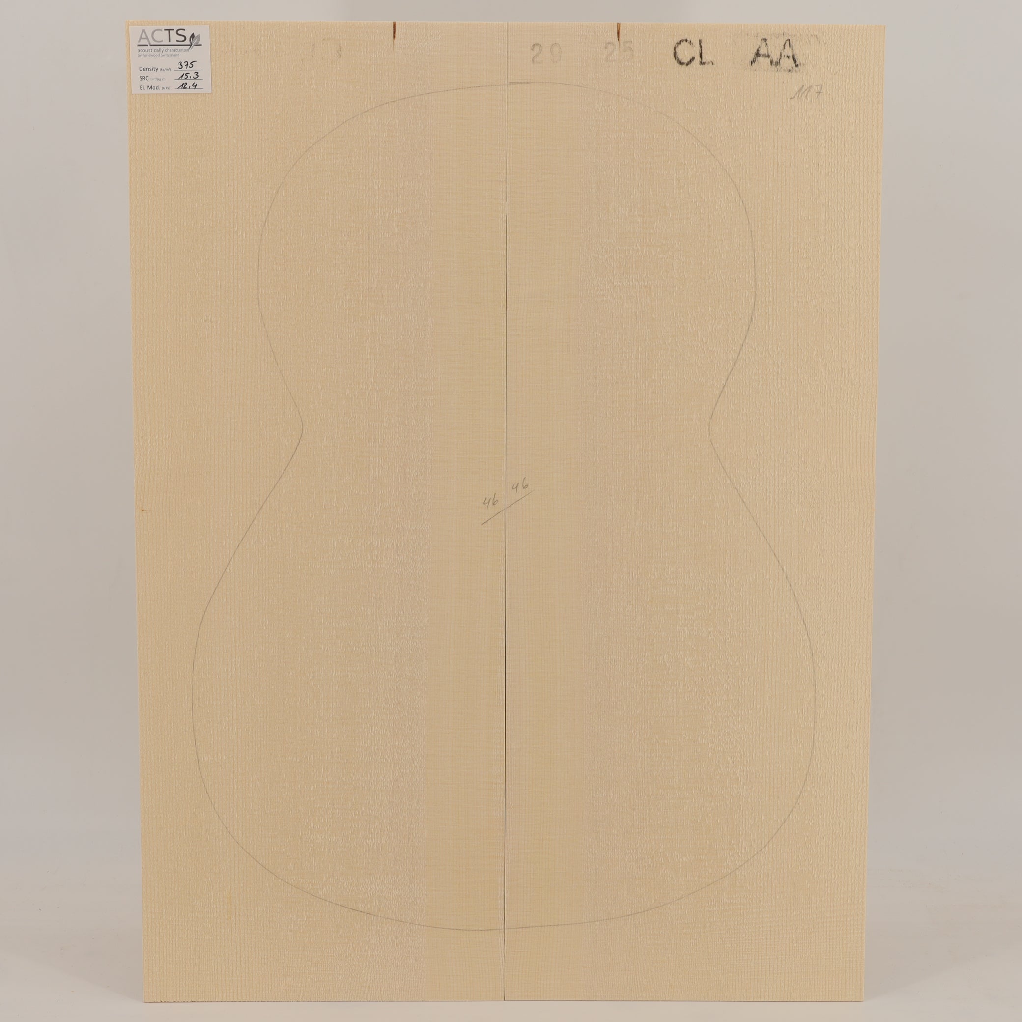 ACTS Spruce Top for Classical Guitar AA (no. 2836)
