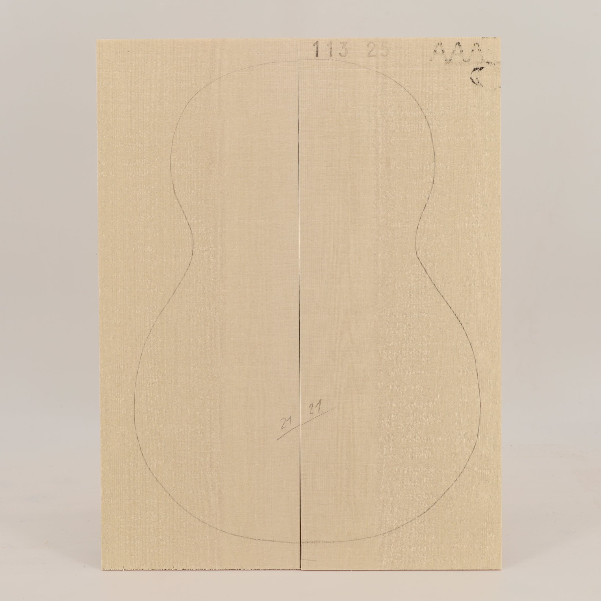 Fichtendecke für Ukulele AAA (Nr. 2867)