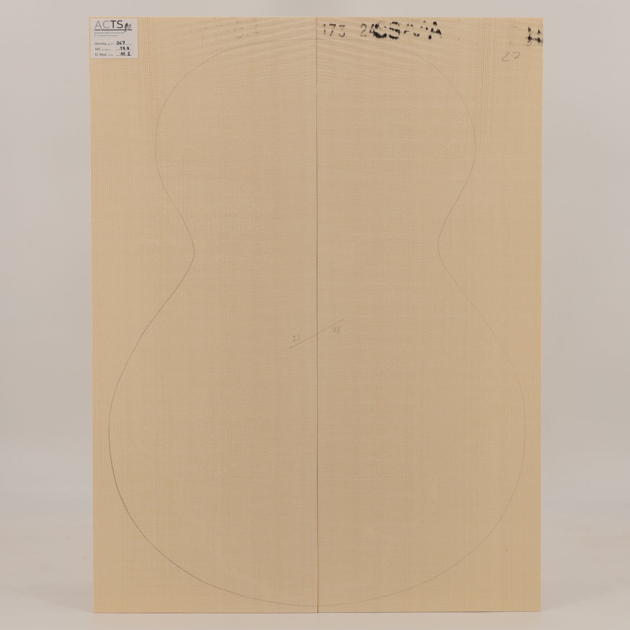 ACTS Spruce Top for Steelstring Guitar AAA (no. 2898)