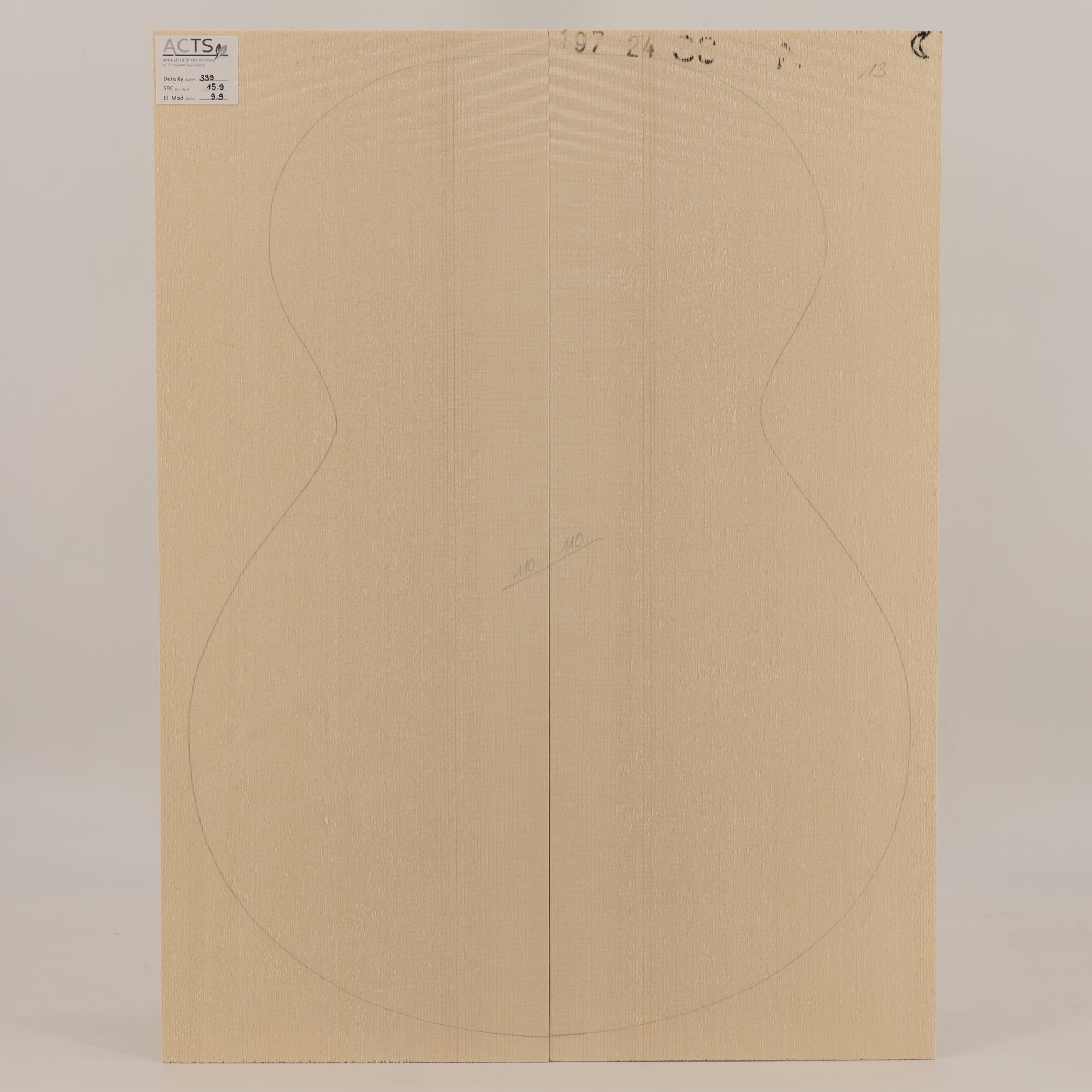 ACTS Spruce Top for Steelstring Guitar A (no. 2908)