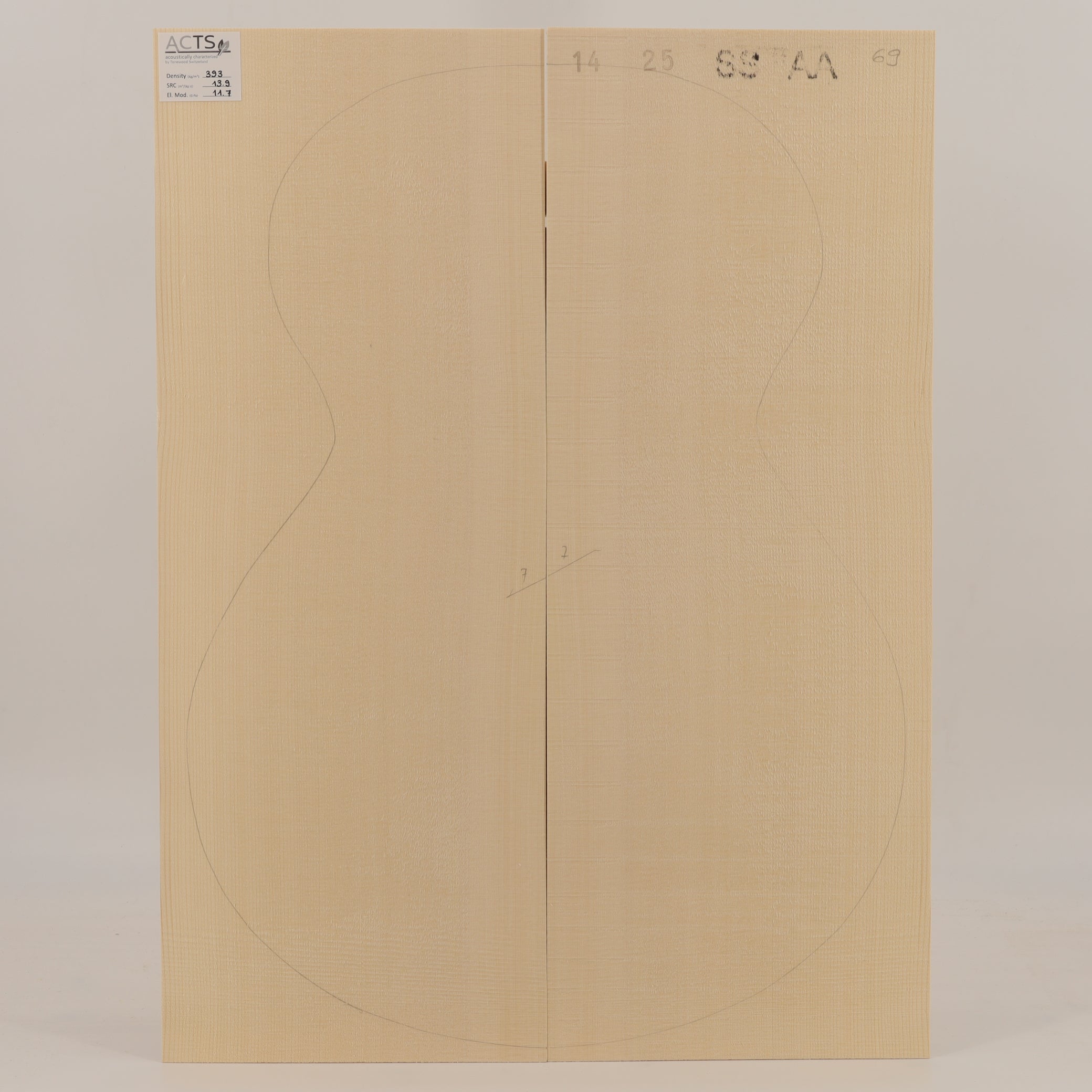 ACTS Spruce Top for Steelstring Guitar AA (no. 2927)