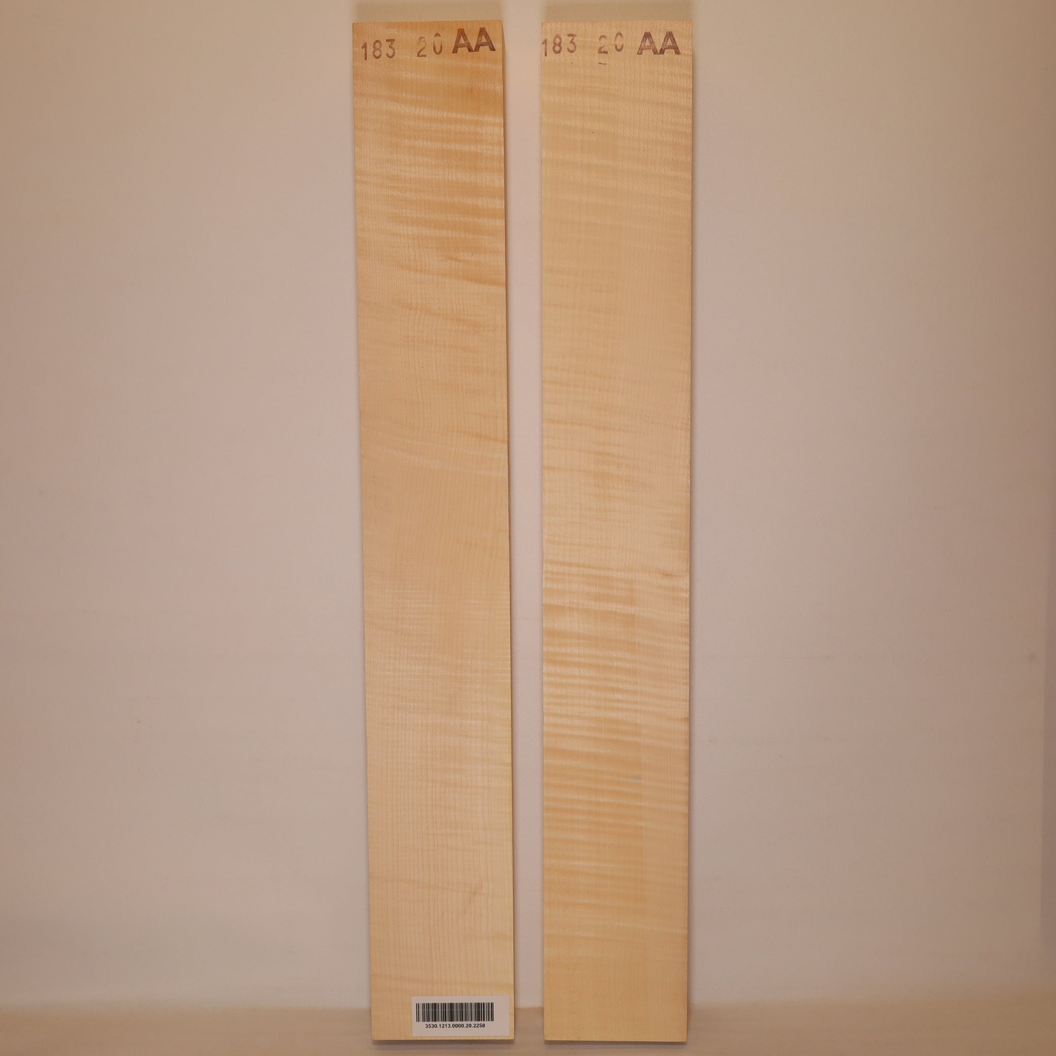 2er Packung - Ahorn Hälse 700x100x50 mm AA - mit Knospen (Nr. 2258)