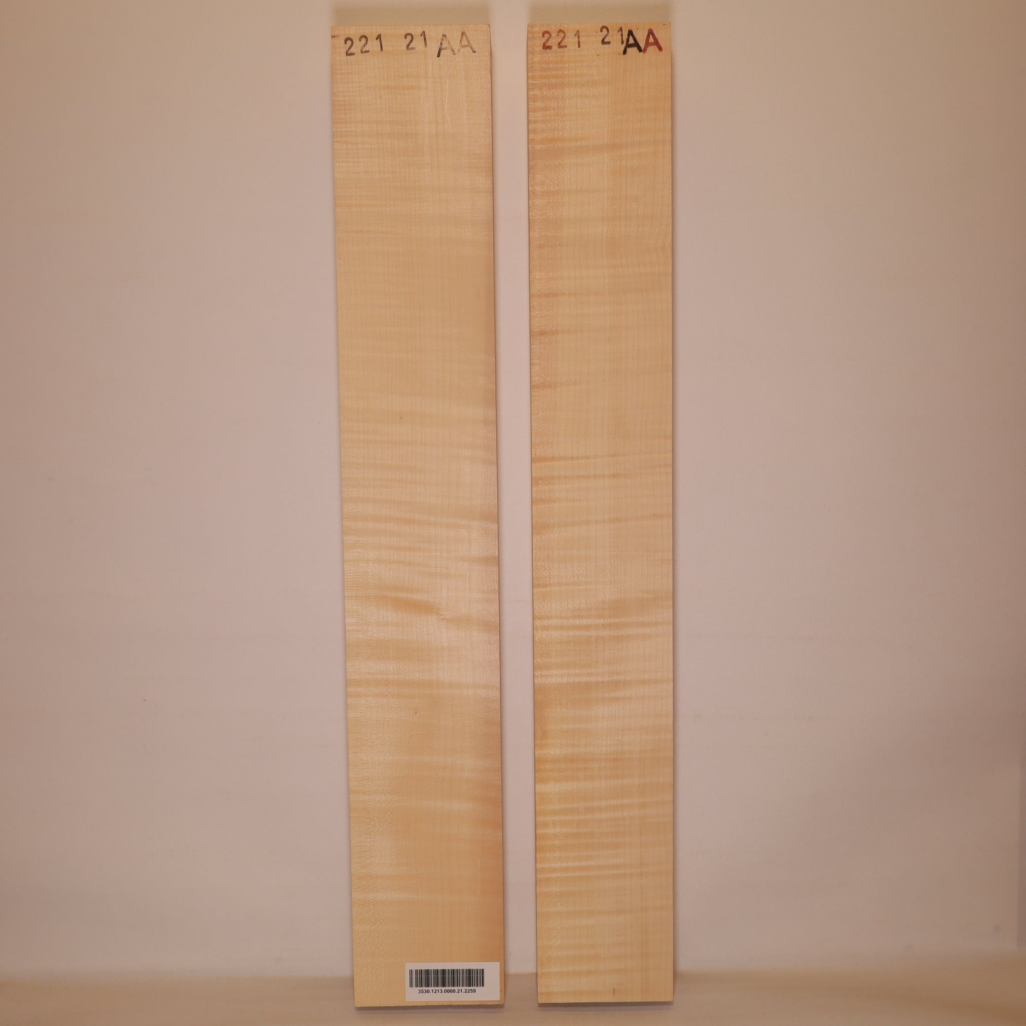 2er Packung - Ahorn Hälse 700x100x50 mm AA - mit Knospen (Nr. 2259)