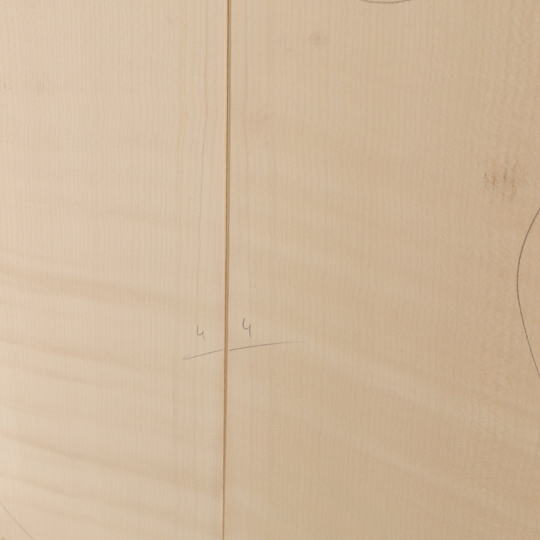 Maple Drop Top 2-piece for Electric Guitar A (no. 3011)