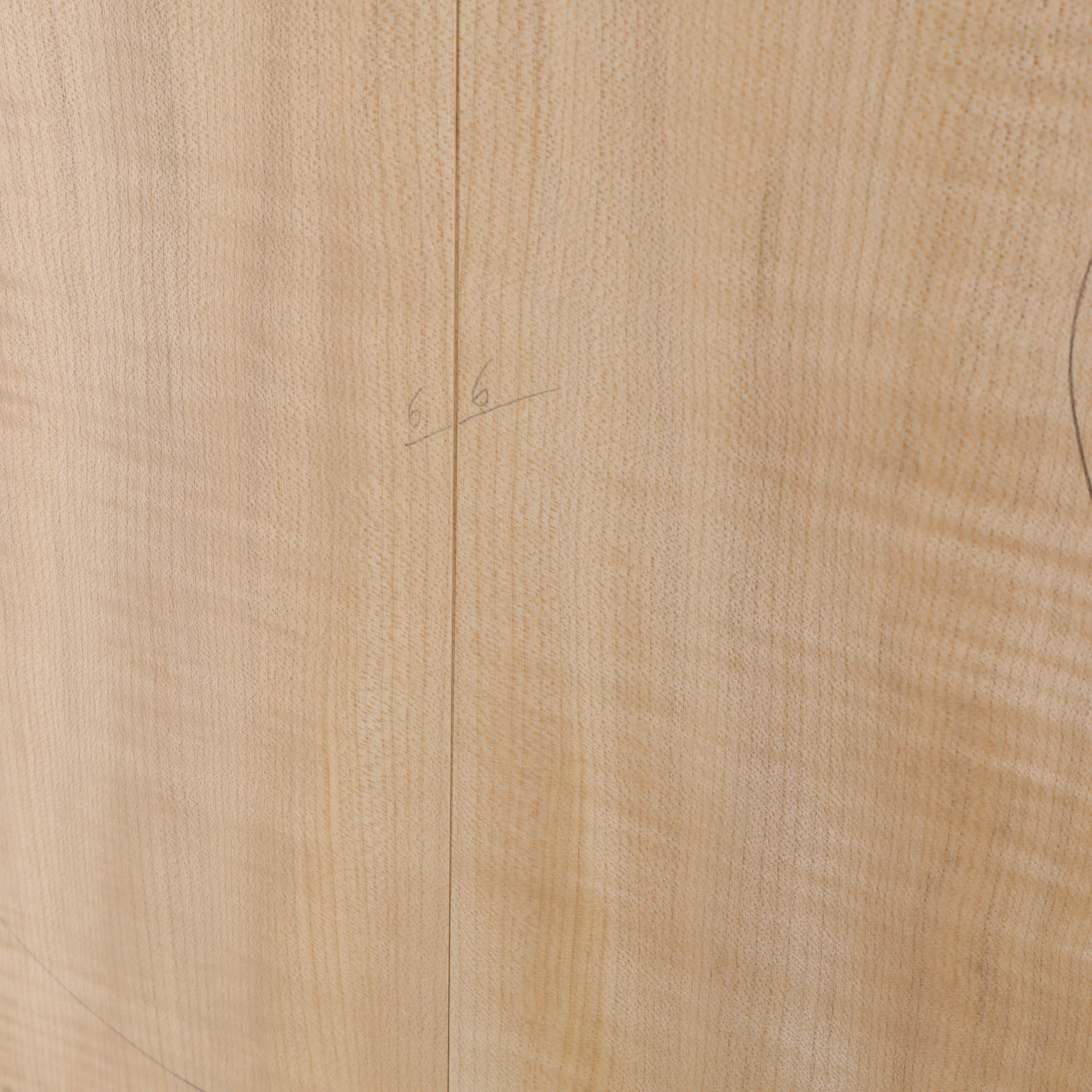 Maple Drop Top 2-piece for Electric Guitar A (no. 3013)