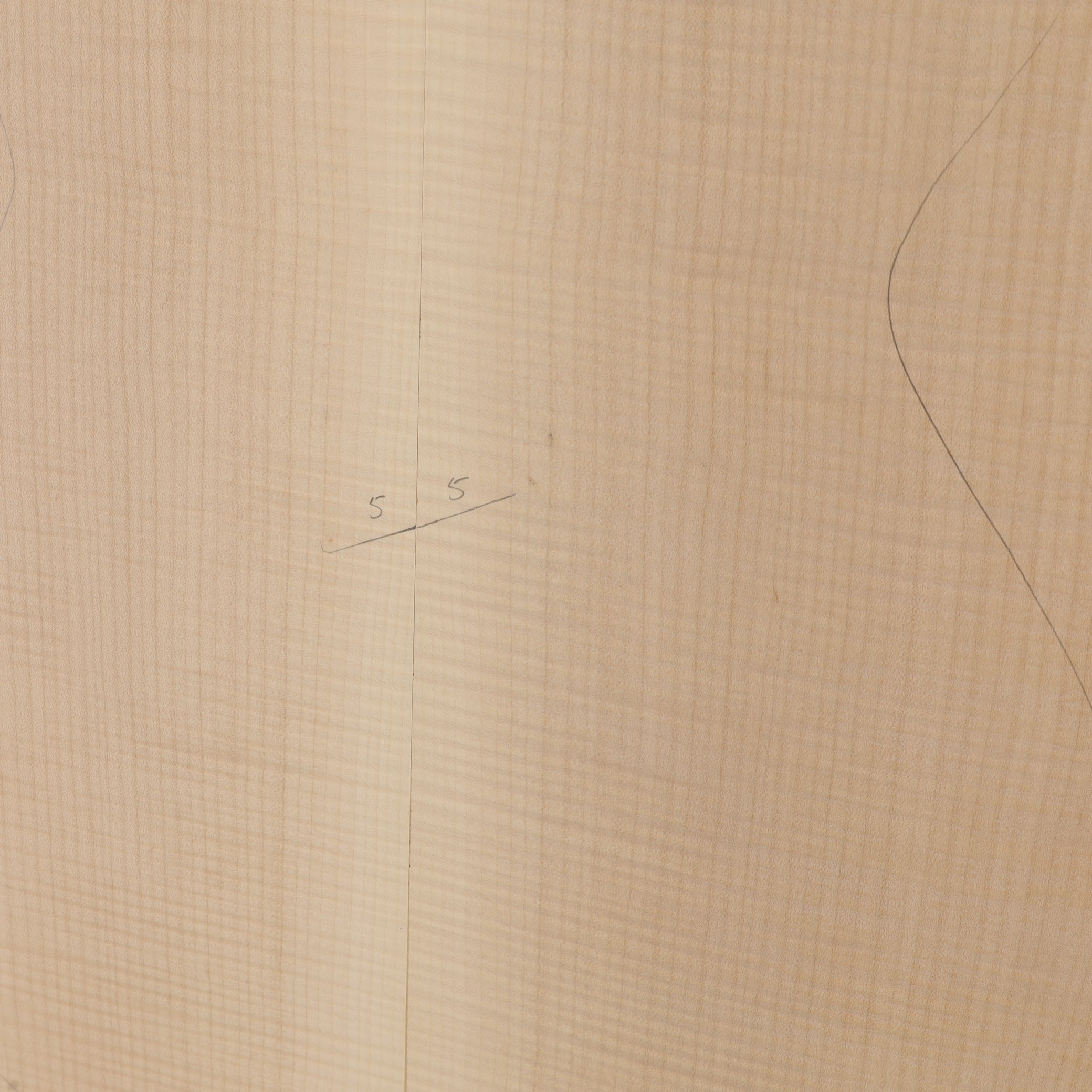 Maple Set (Back/Sides) for Steel String Guitar AA (no. 3029)