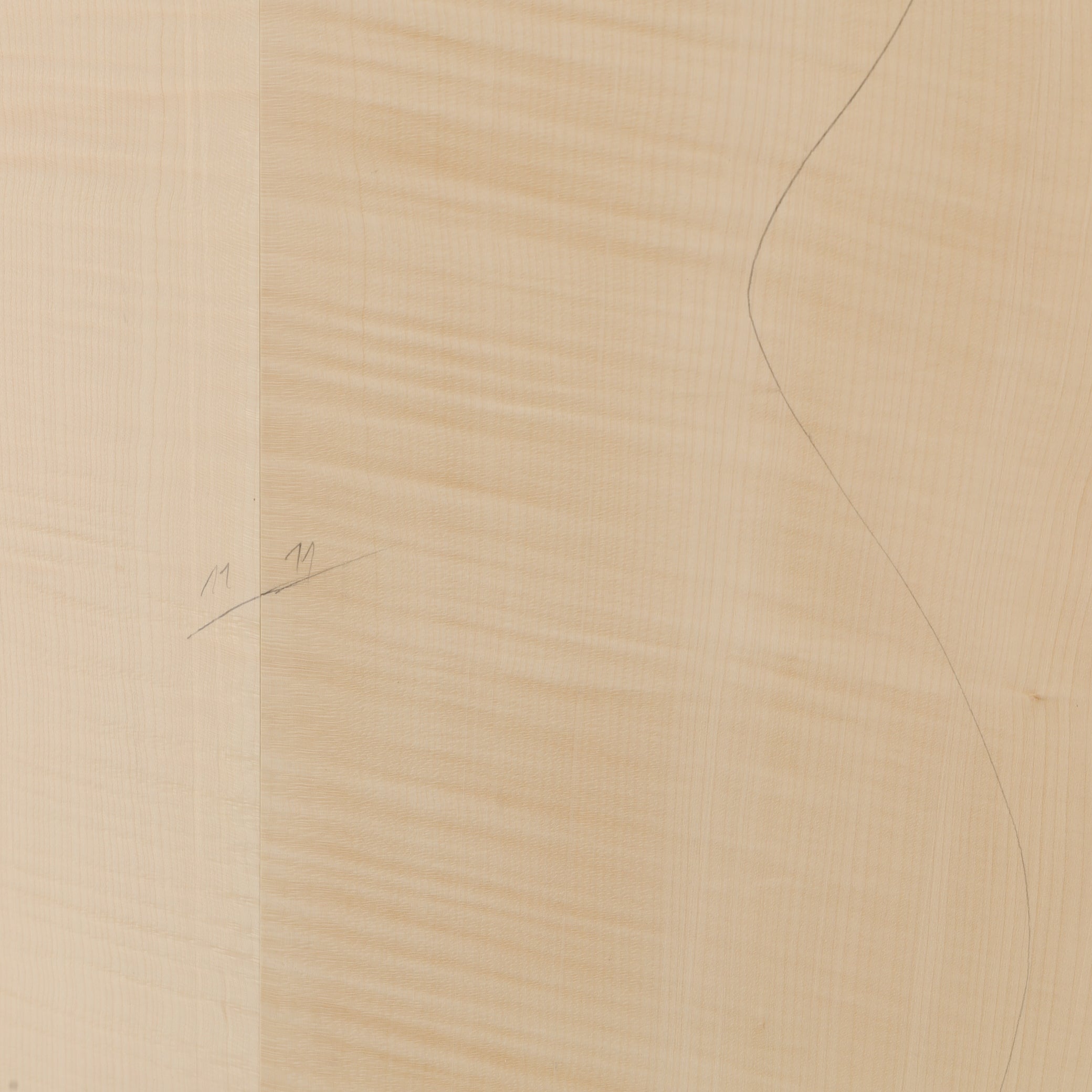Maple Set (Back/Sides) for Archtop Guitar (no. 3032)